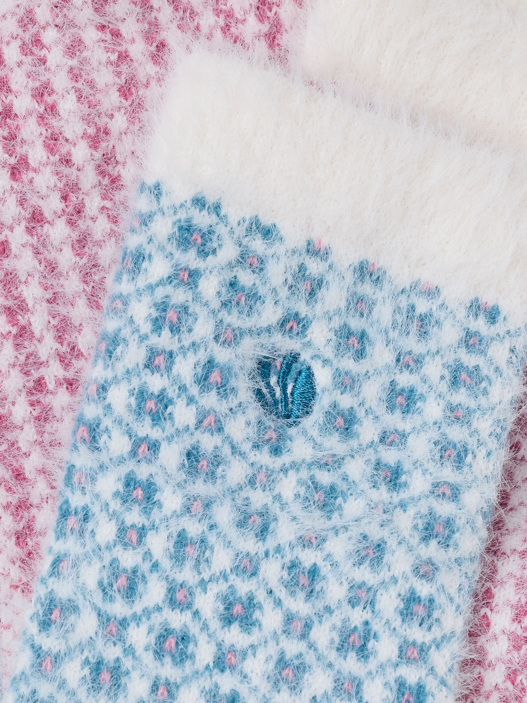 2 Pairs of Fluffy Socks in Blue - Image 3 of 3 2 Pairs of Fluffy Socks in Blue - Image 3 of 3