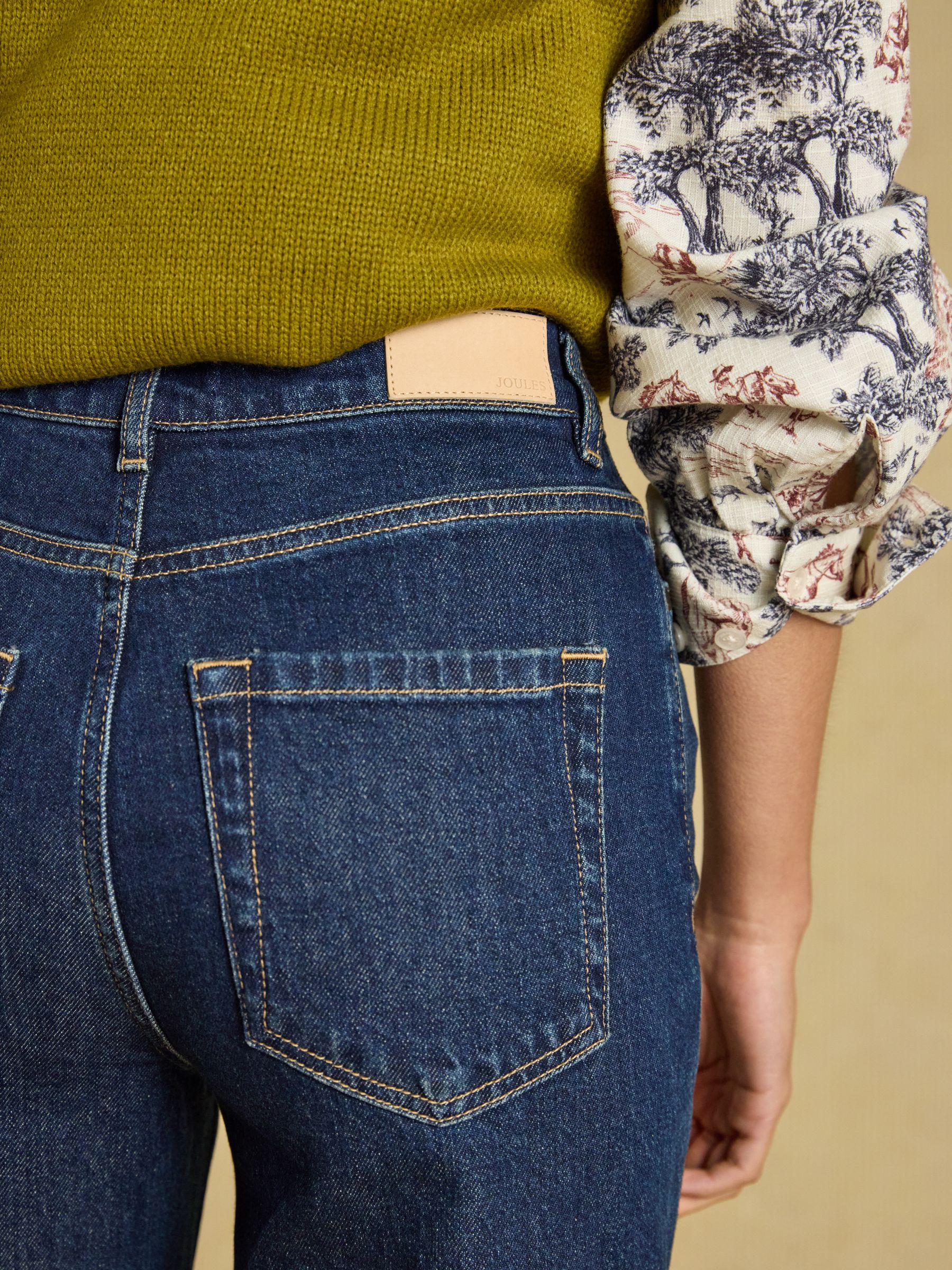Rinse Wash Denim Turn Back Jean - Image 6 of 7