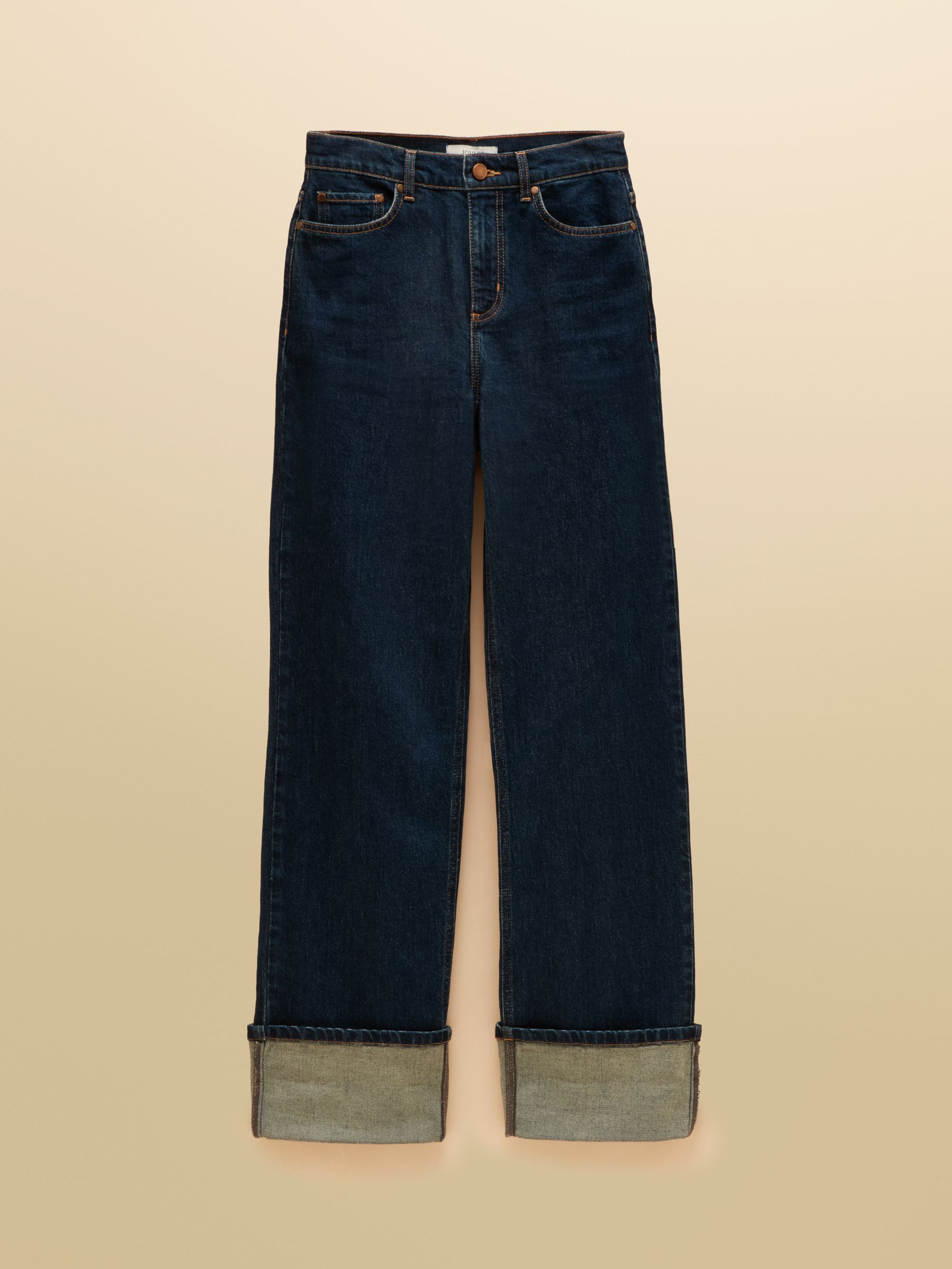 Rinse Wash Denim Turn Back Jean - Image 7 of 7