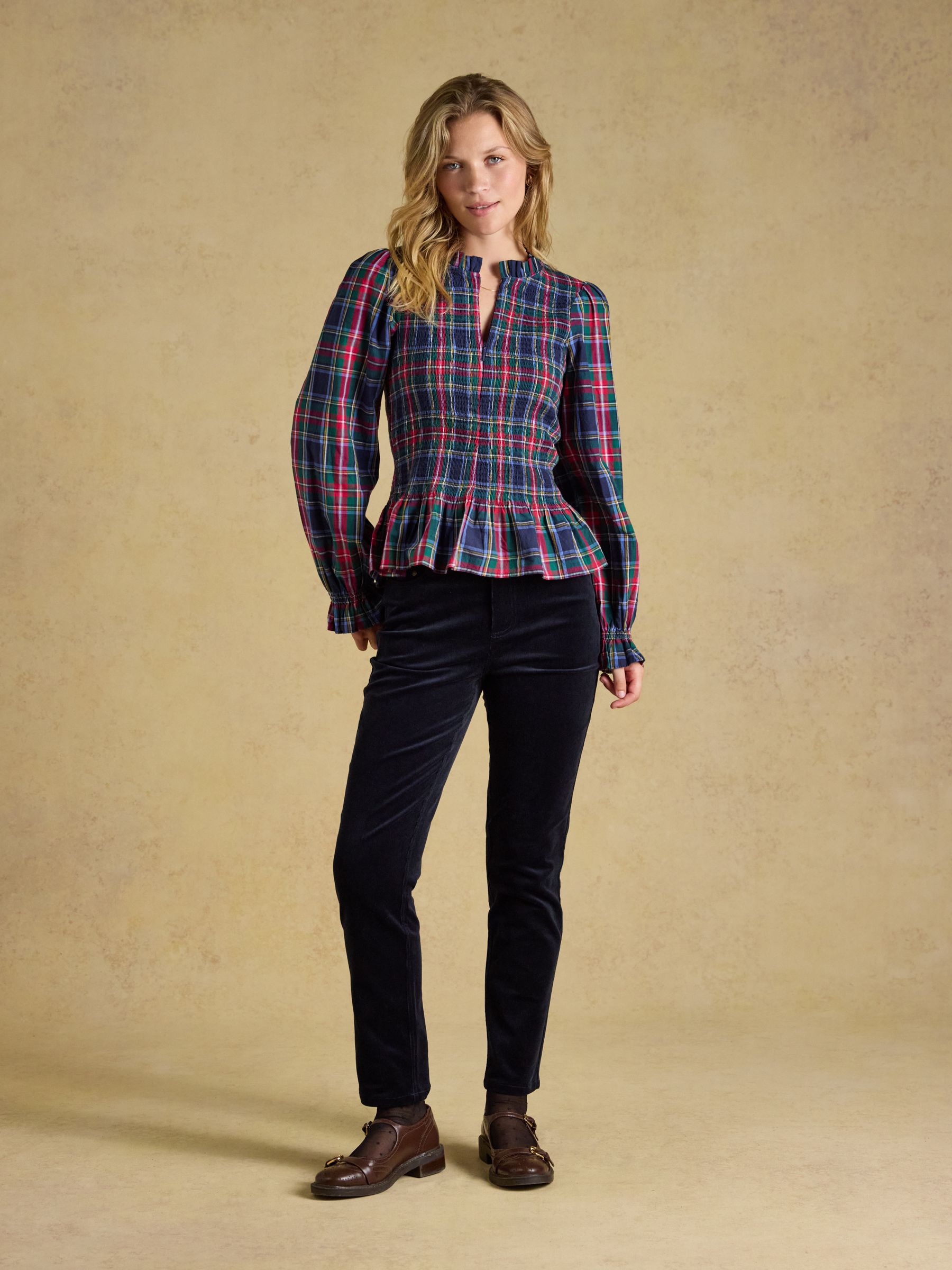 Slim Straight Navy Cord Trouser - Image 5 of 8