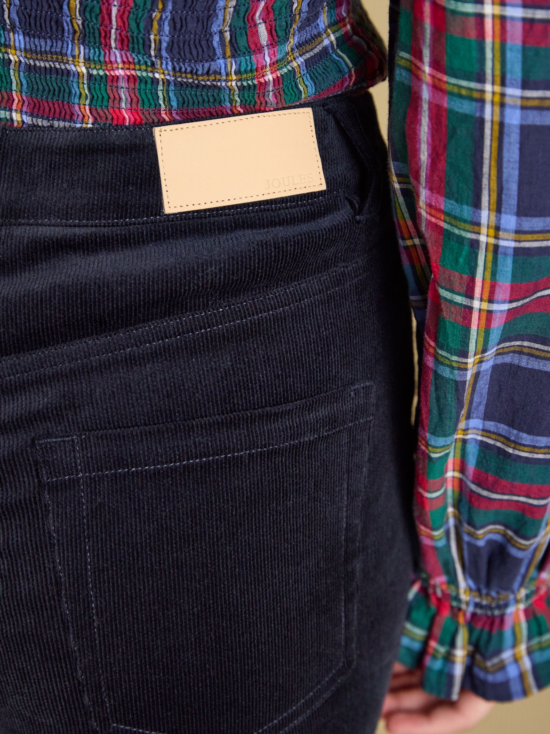 Slim Straight Navy Cord Trouser - Image 6 of 8