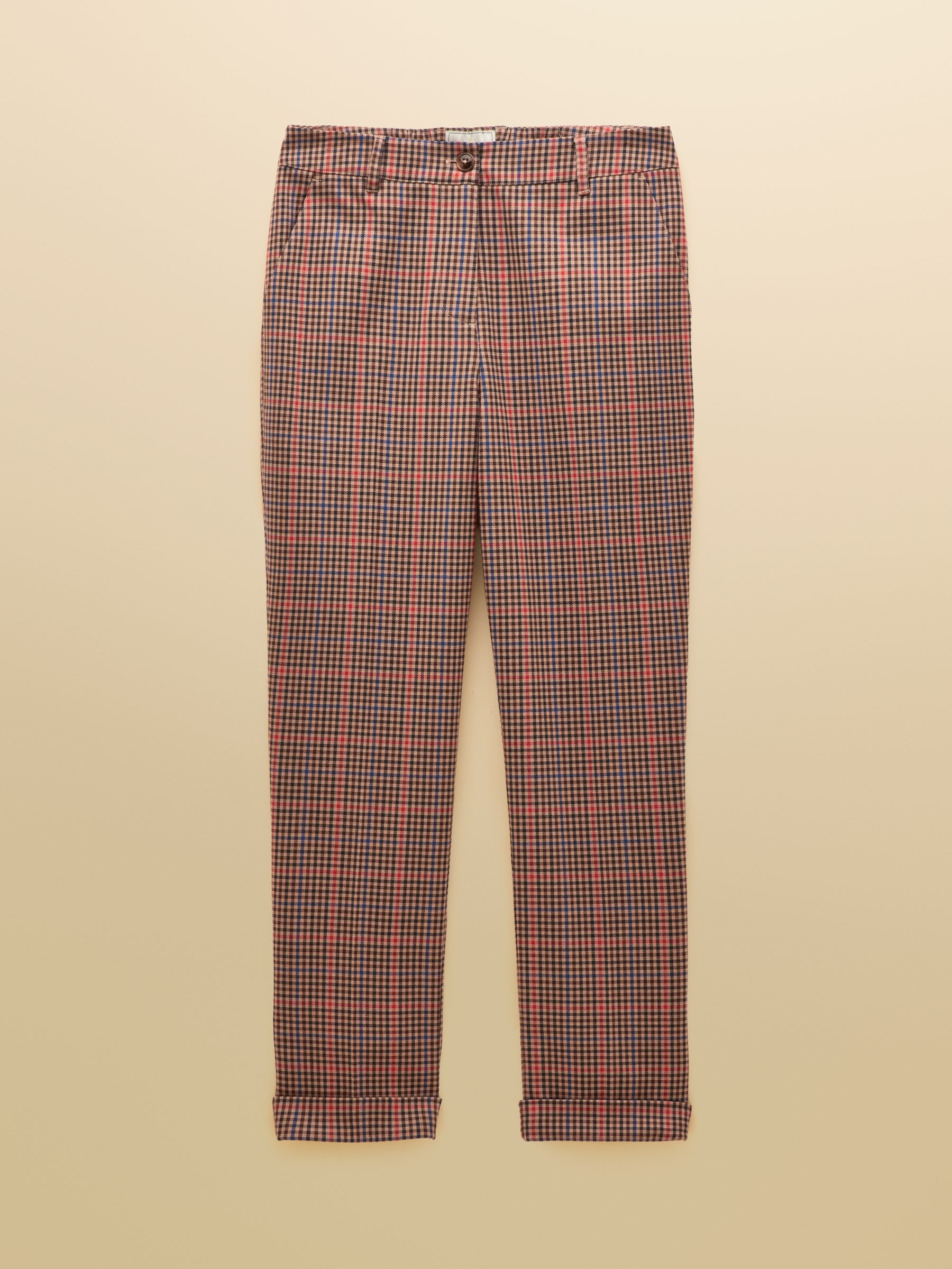 Ada Brown Hewitt Check Tapered Trousers - Image 7 of 7 Ada Brown Hewitt Check Tapered Trousers - Image 7 of 7