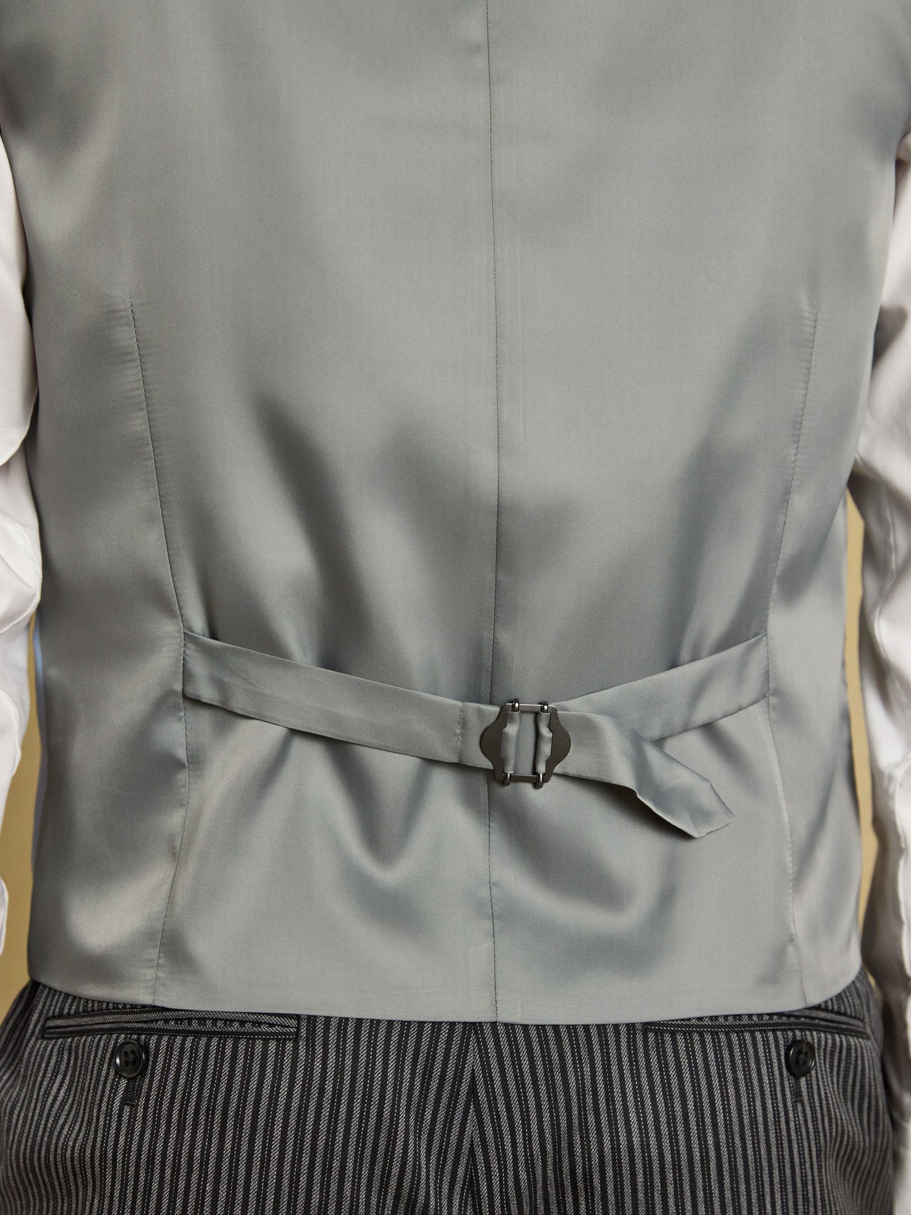 Blue Morning Suit Waistcoat - Image 6 of 7
