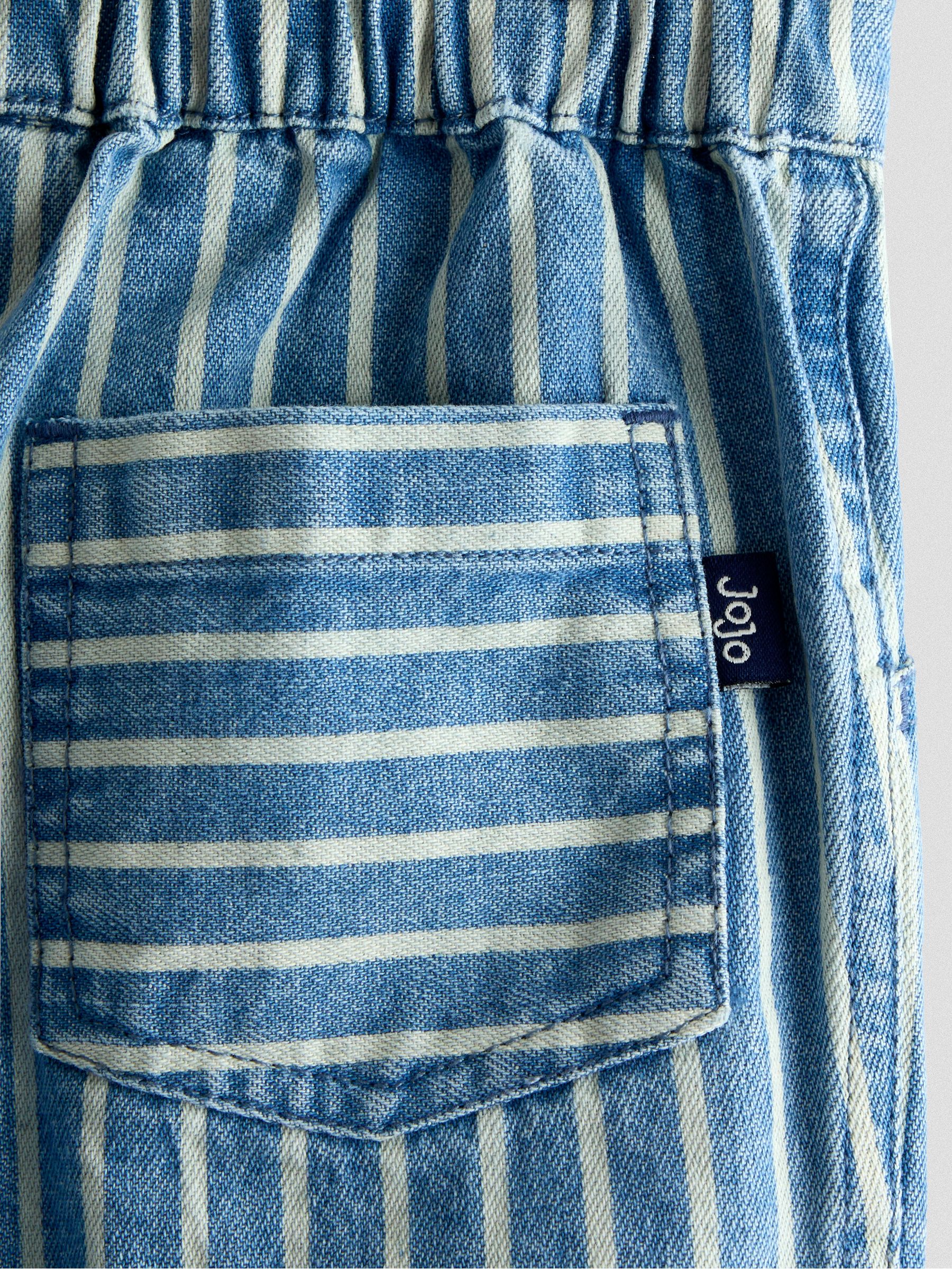 Light Wash Striped Denim Jeans - Image 4 of 4
