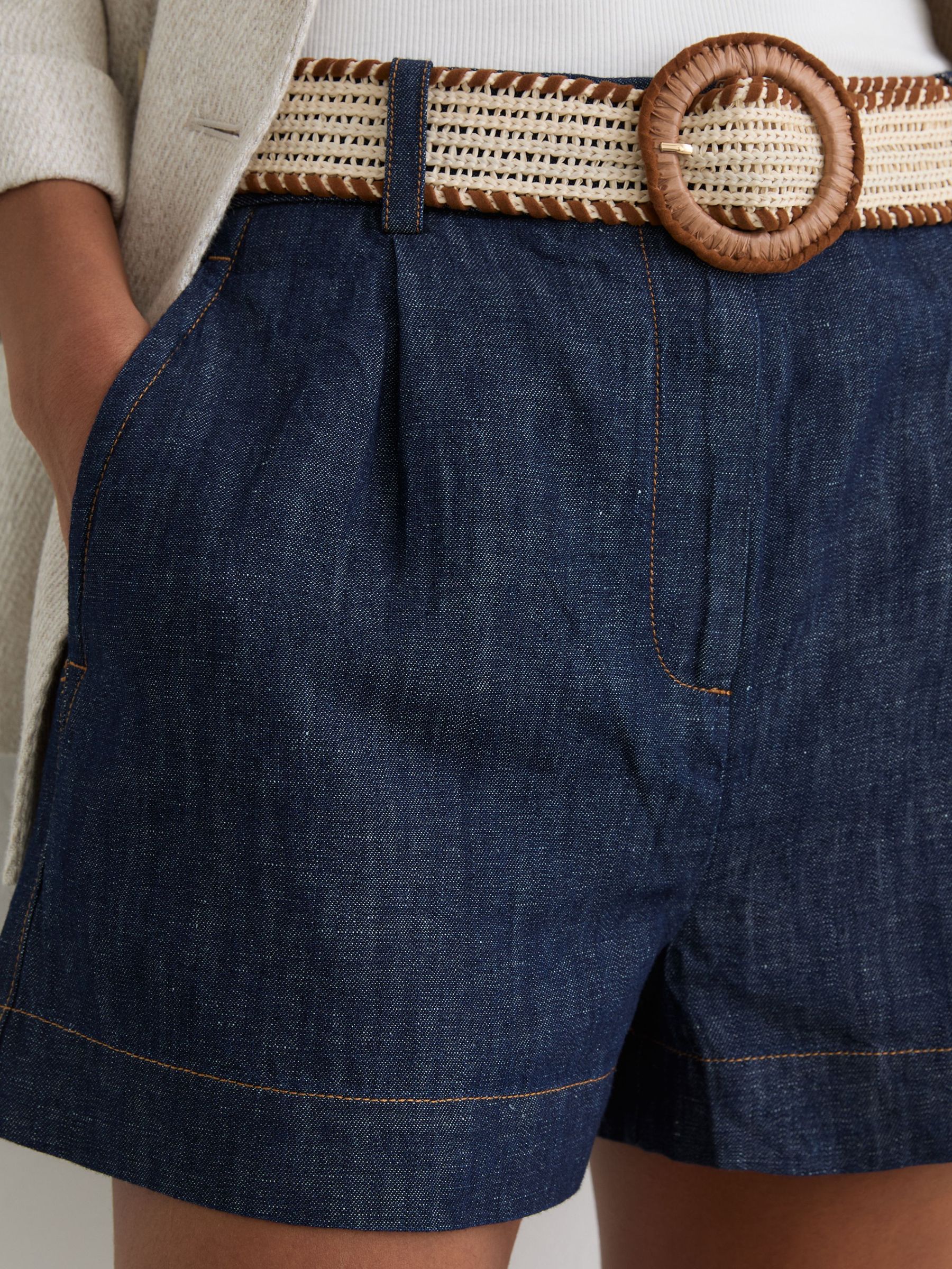 Shorts in Indigo - Image 3 of 6