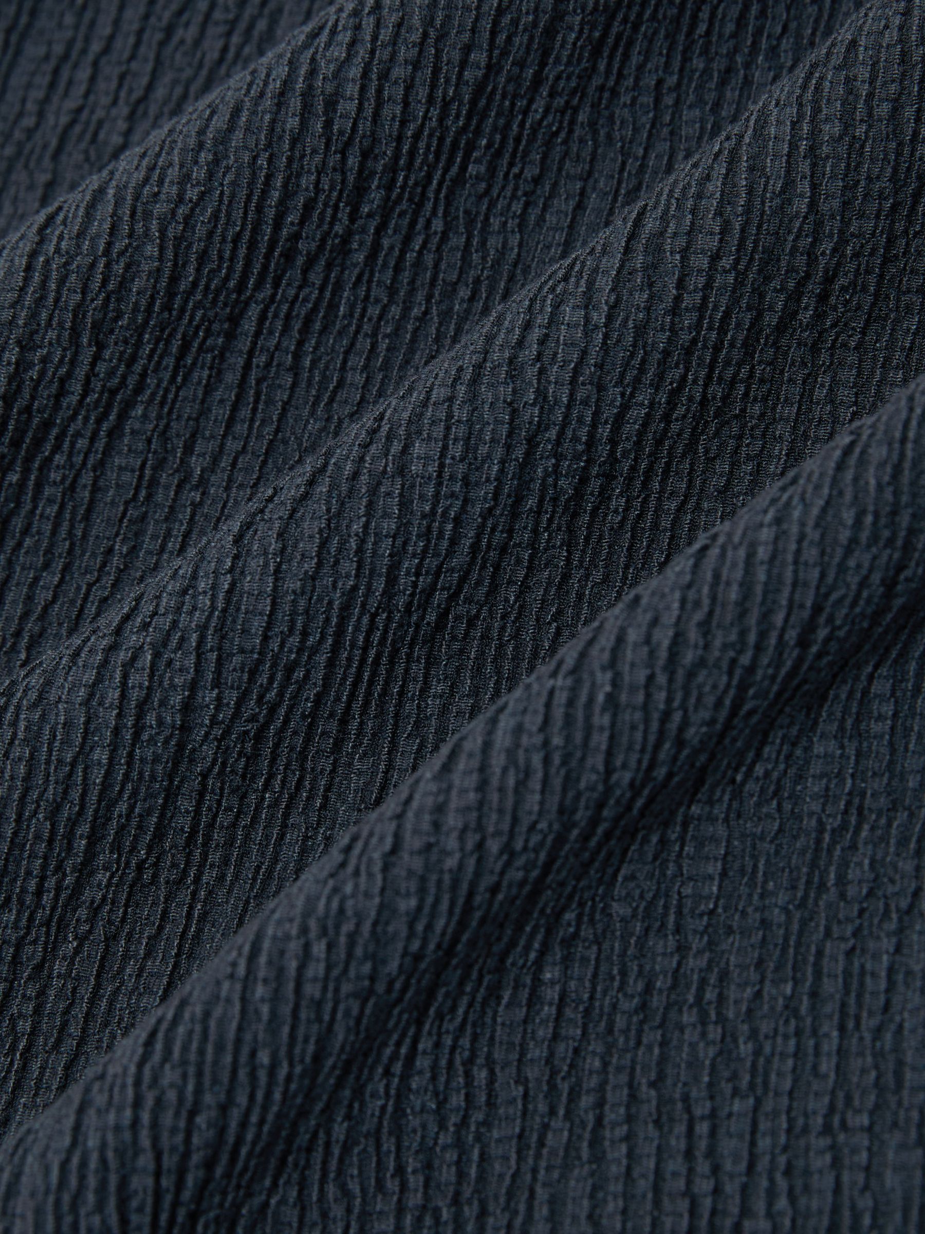 Textured Crew-Neck Vest in Airforce Blue - Image 6 of 6