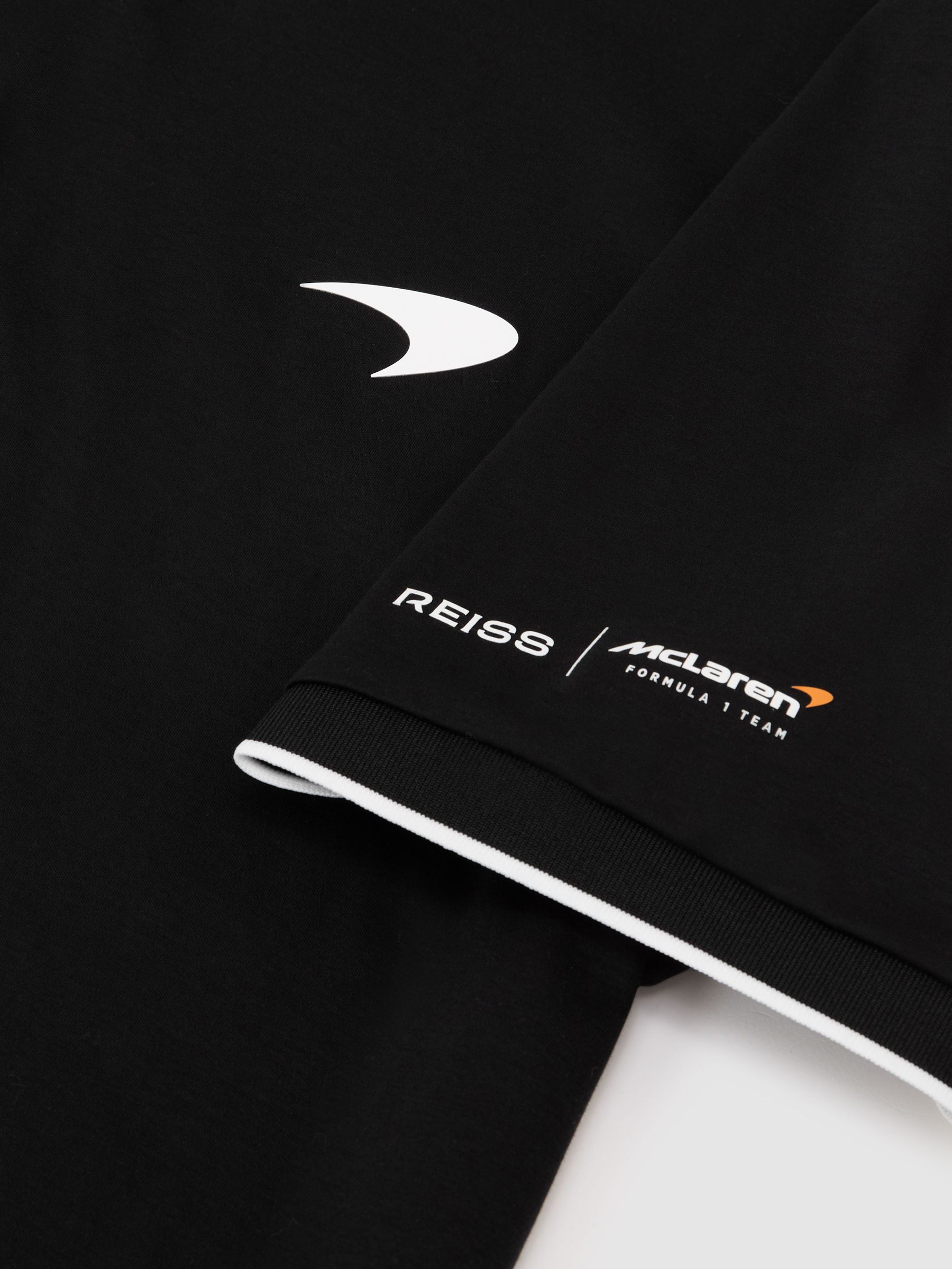 McLaren Racing Air-Water Cotton Polo Shirt in Black - image 4
