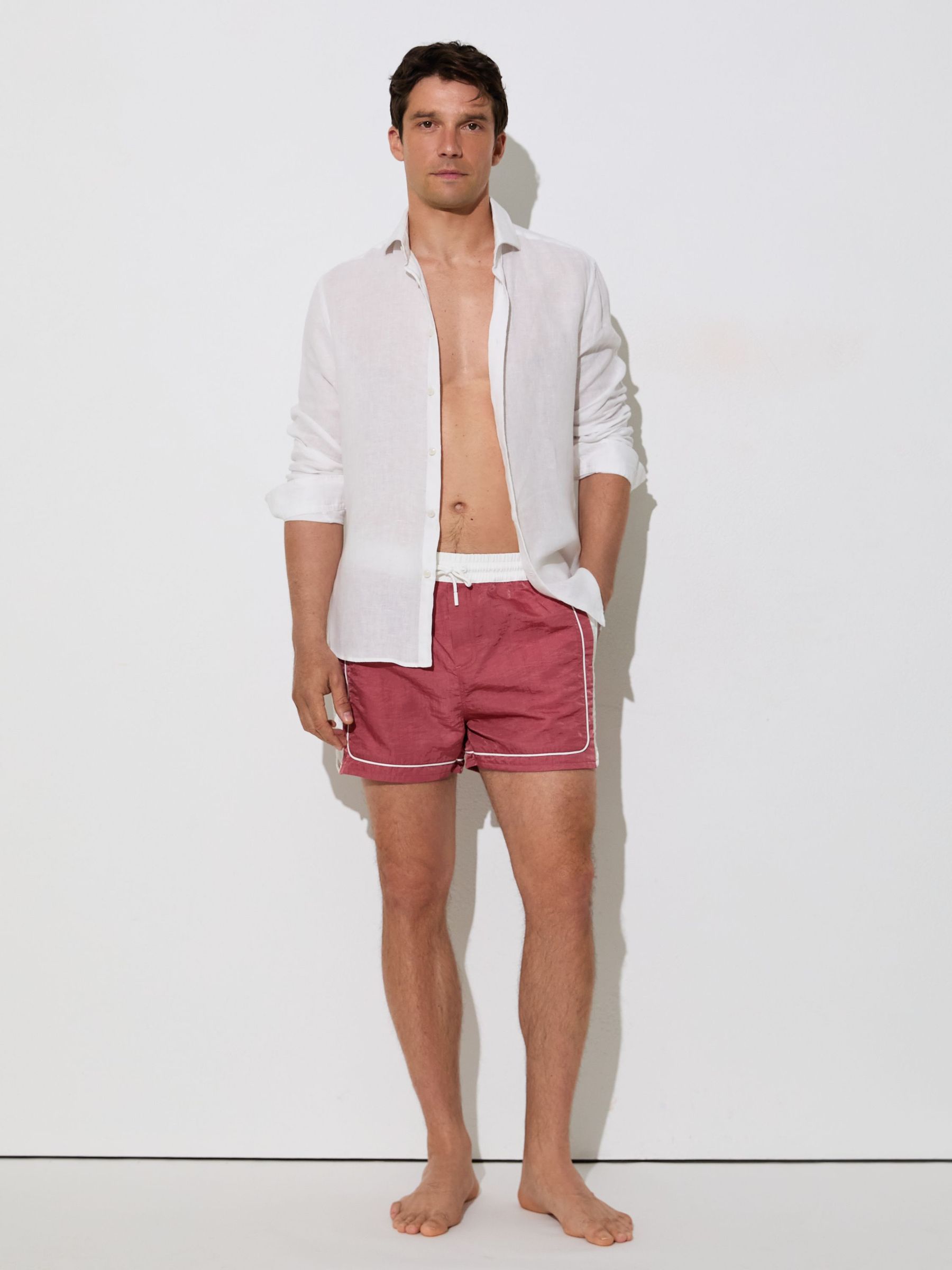 Swim Shorts in Pomegranate - image 2
