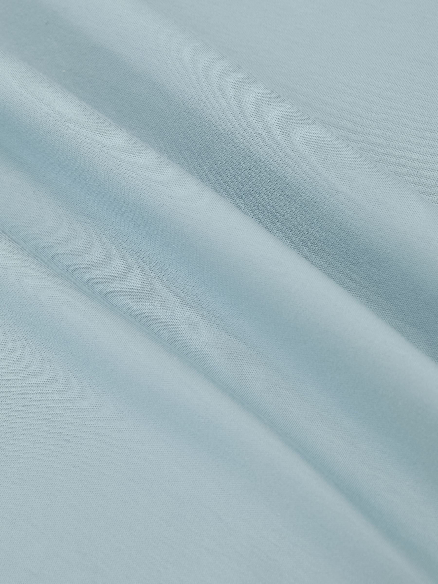 Air-Water Cotton Tailored-Fit T-Shirt in Powder Blue - image 3
