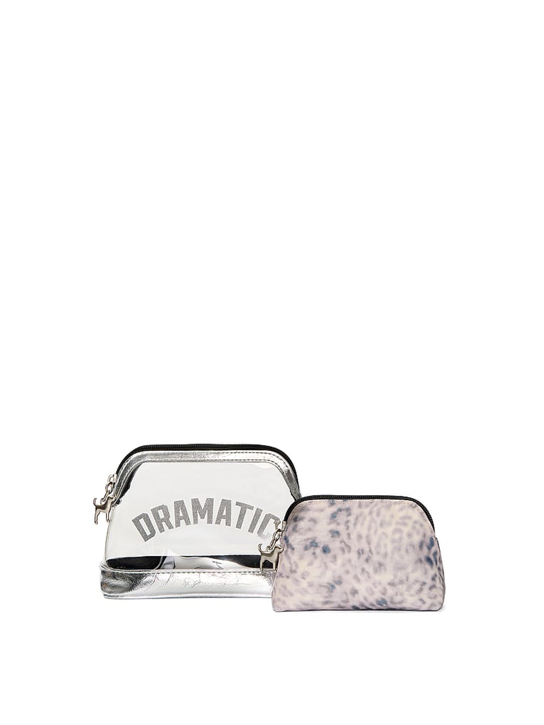 Leopard Brown 2 Piece Makeup Bag - Image 1 of 2