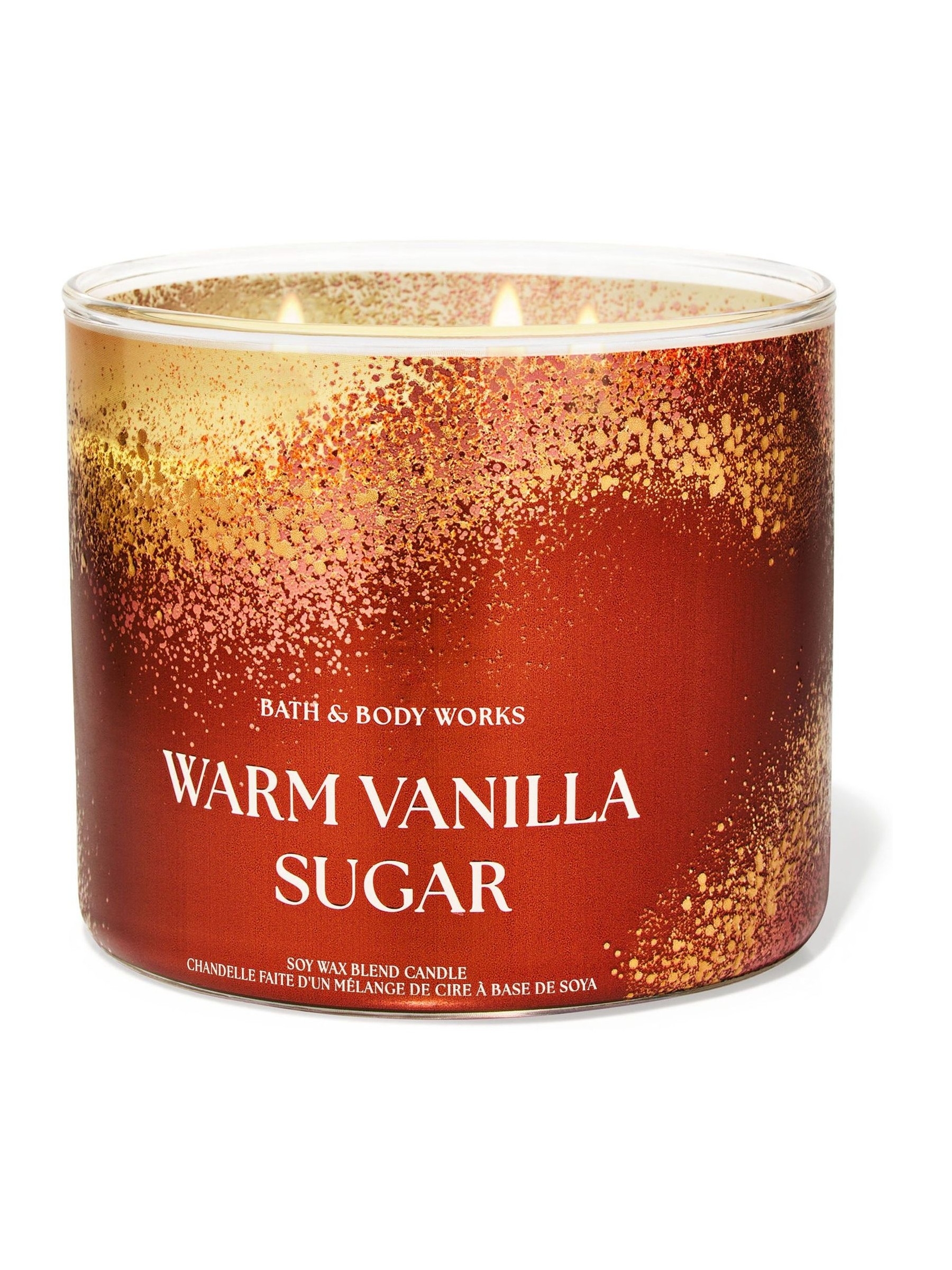 Warm Vanilla Sugar Candle 411g 3 Wick - Image 1 of 2