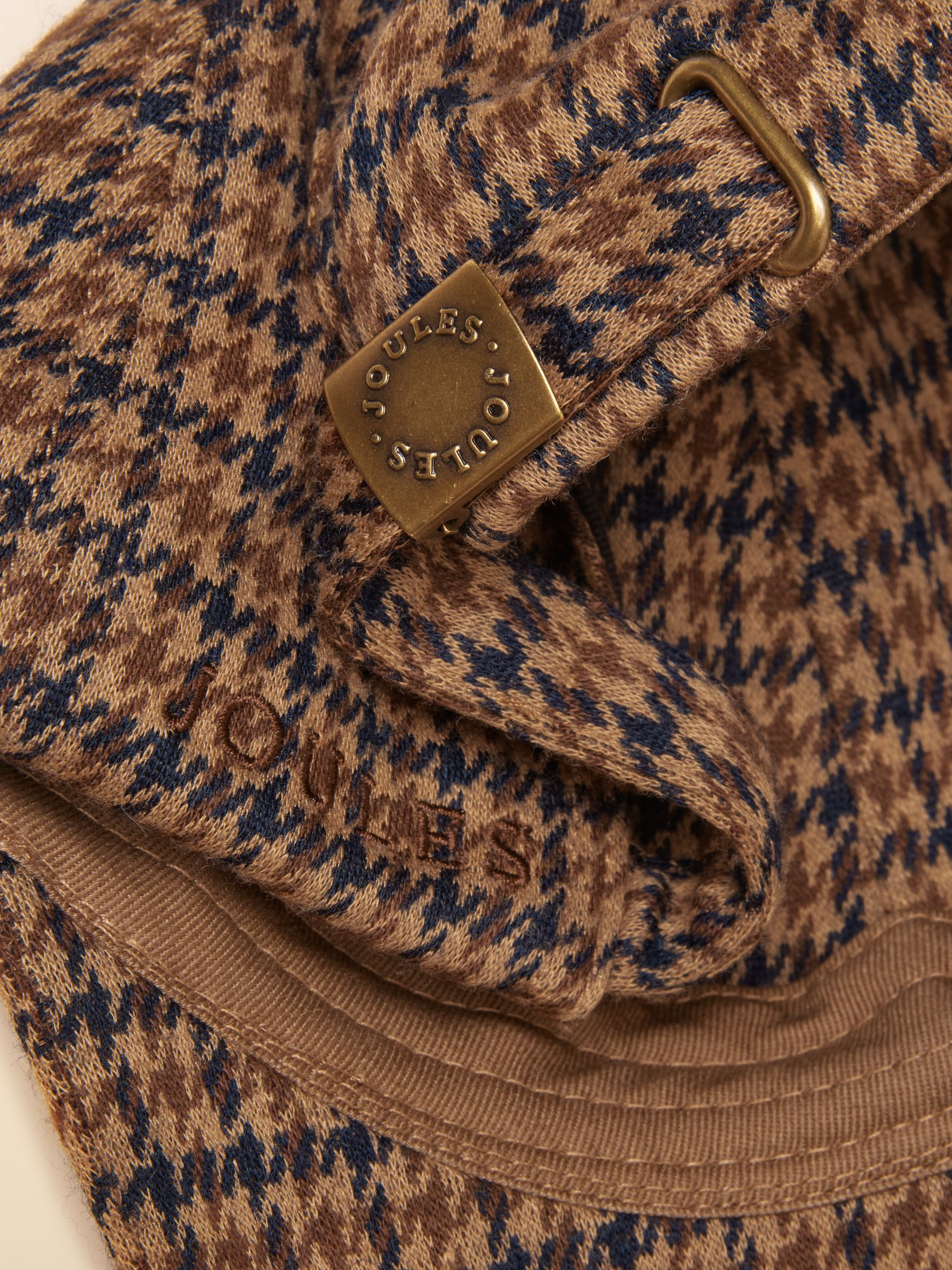 Perry Neutral Houndstooth Jersey Baseball Cap - Image 4 of 7