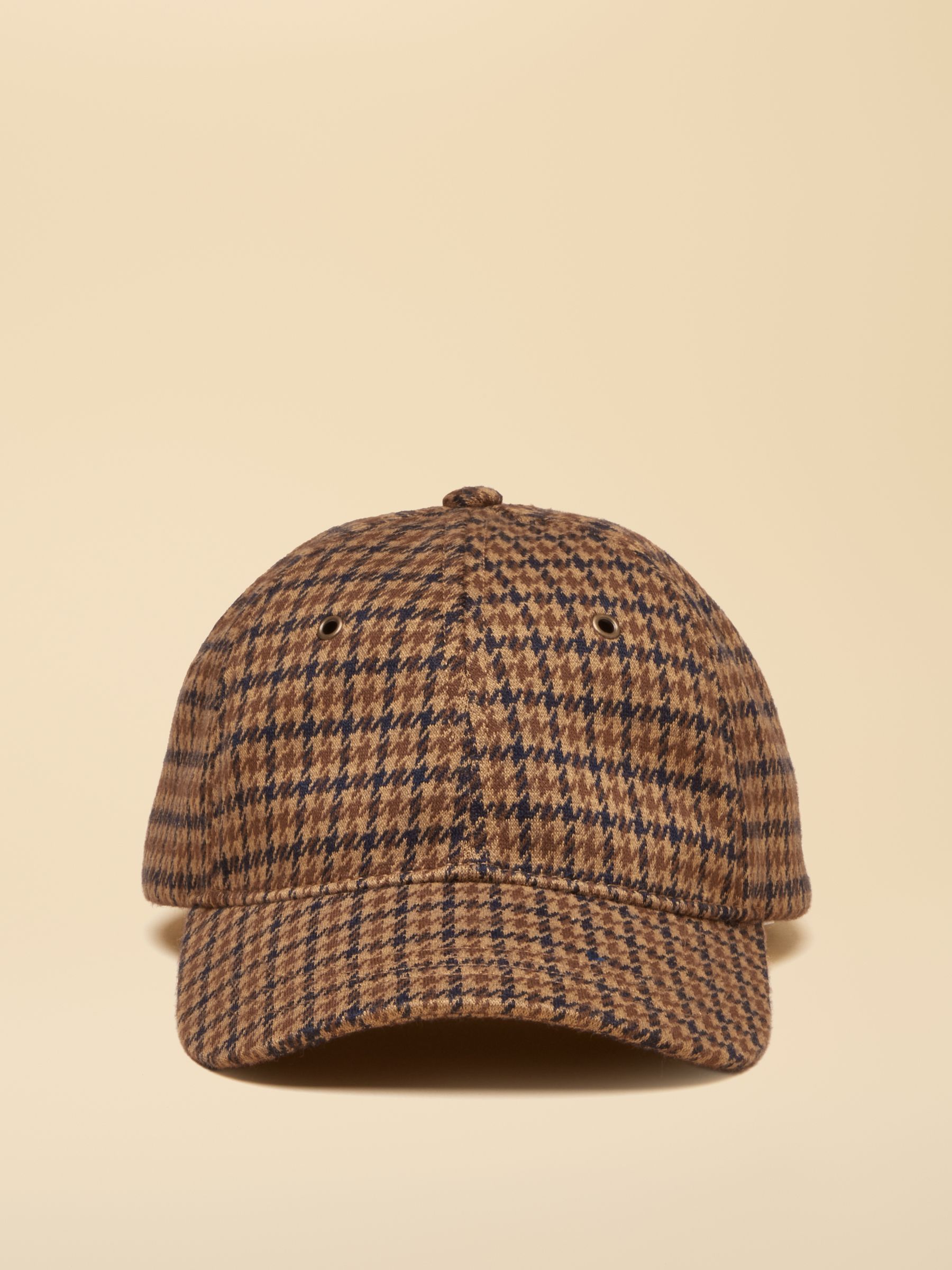 Perry Neutral Houndstooth Jersey Baseball Cap - Image 6 of 7