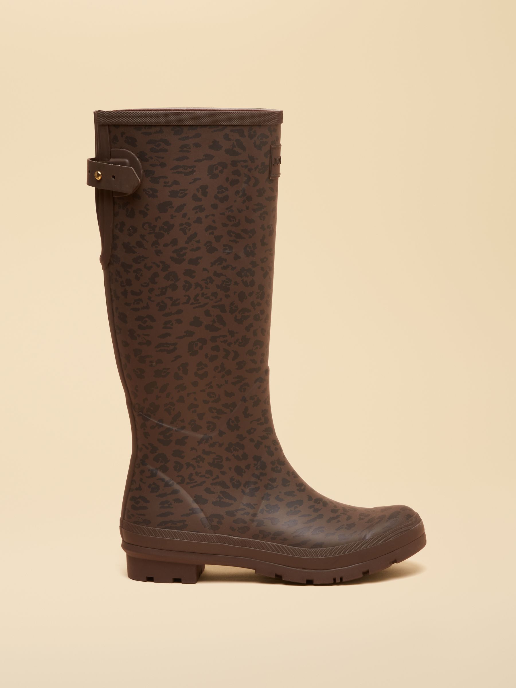 Printed Leopard Adjustable Tall Wellies - Image 2 of 6