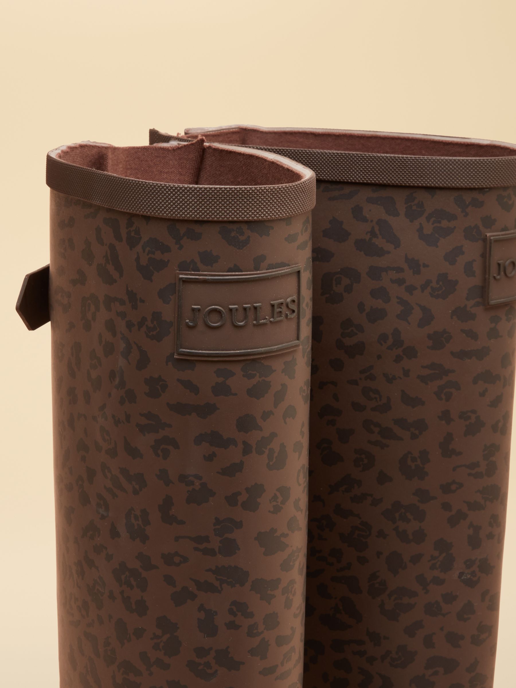 Printed Leopard Adjustable Tall Wellies - Image 6 of 6