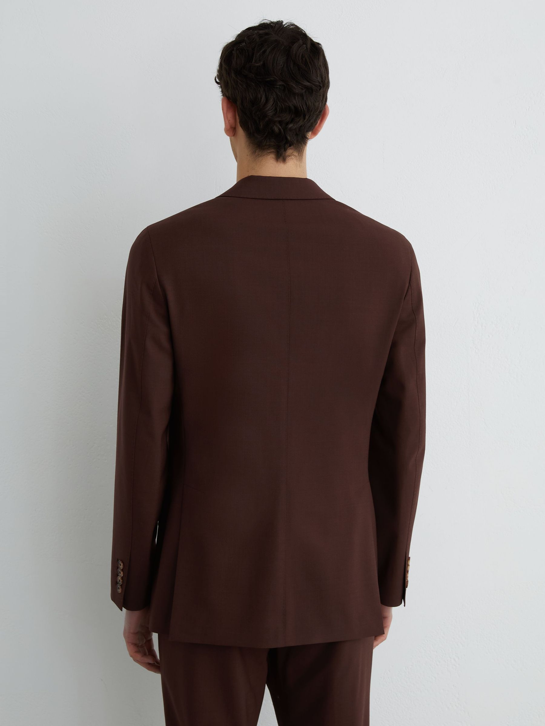 Suit Jackets in Chocolate Brown - Image 5 of 7