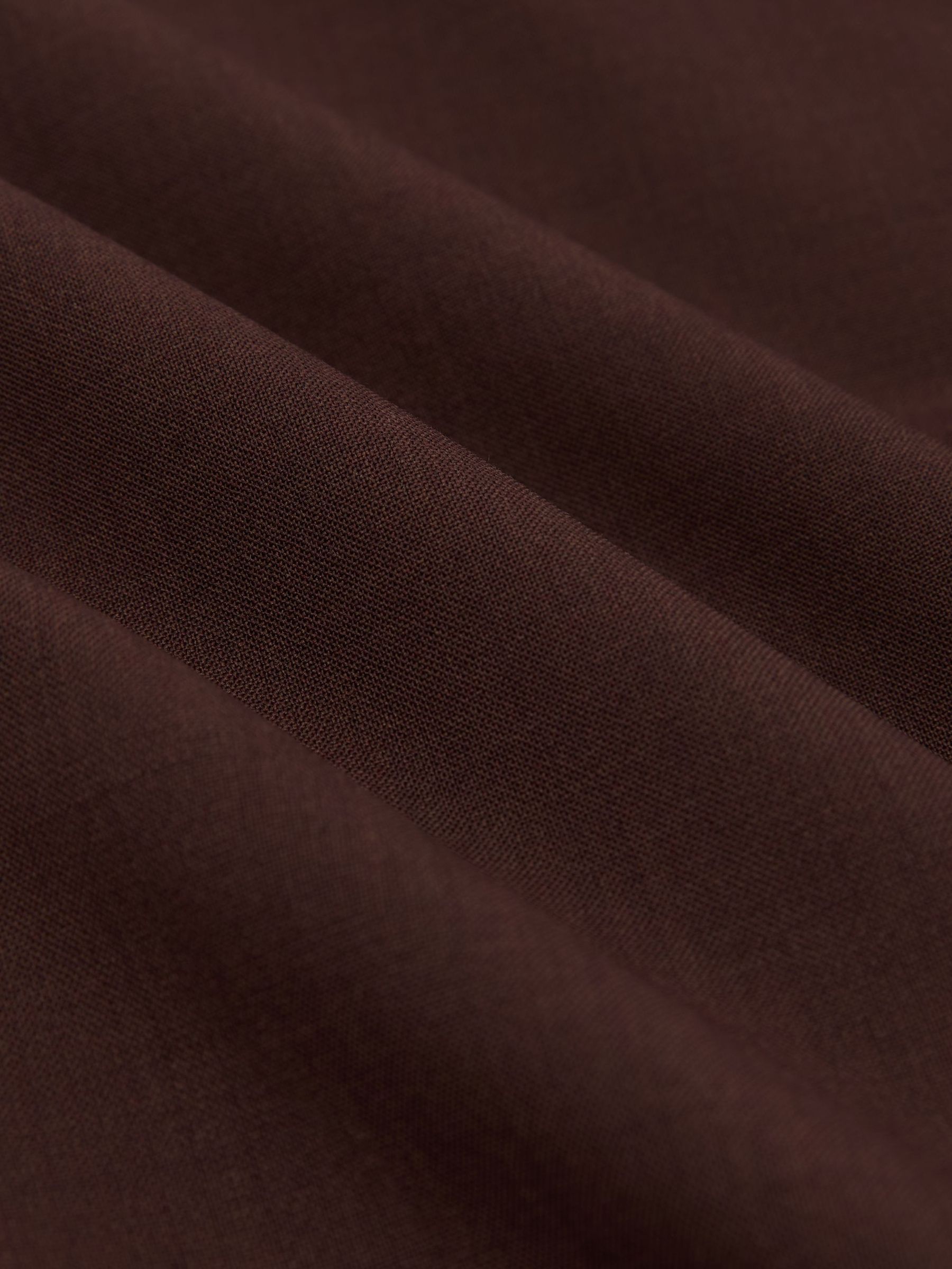 Classic Fit Wool-Blend Single-Breasted Suit Blazer in Chocolate Brown - image 4