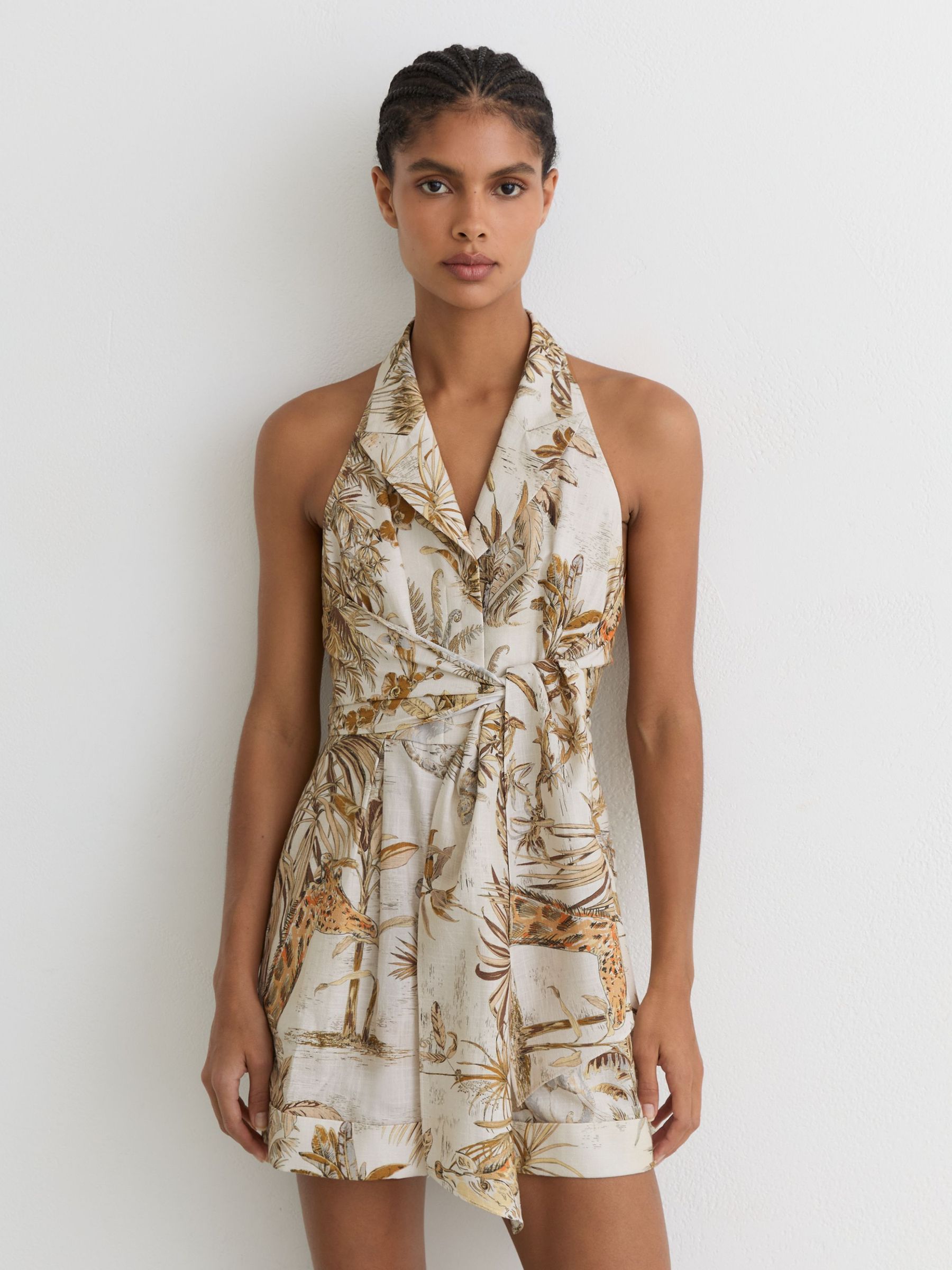 Playsuit in Neutral - Image 4 of 7