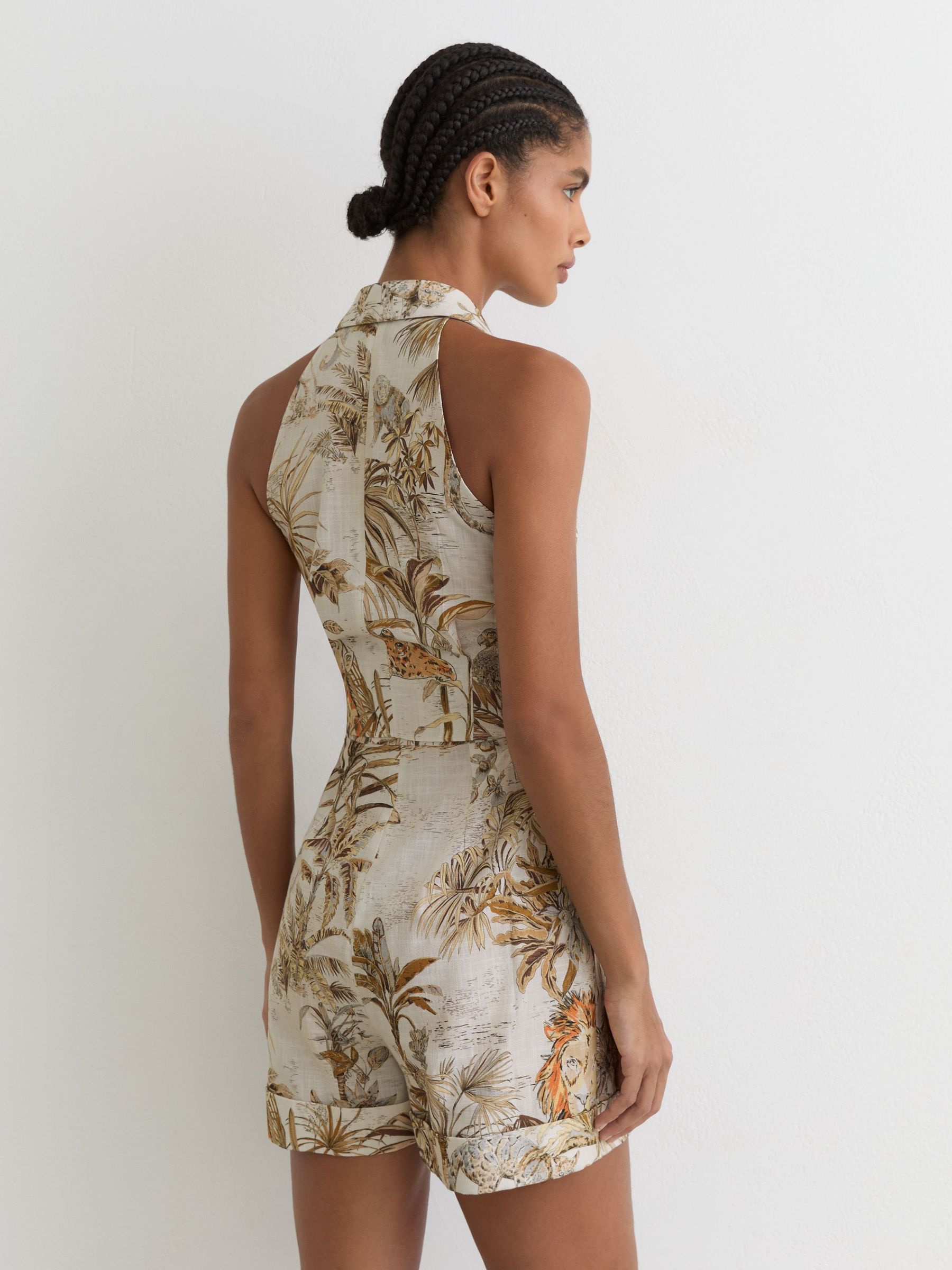 Playsuit in Neutral - Image 5 of 7