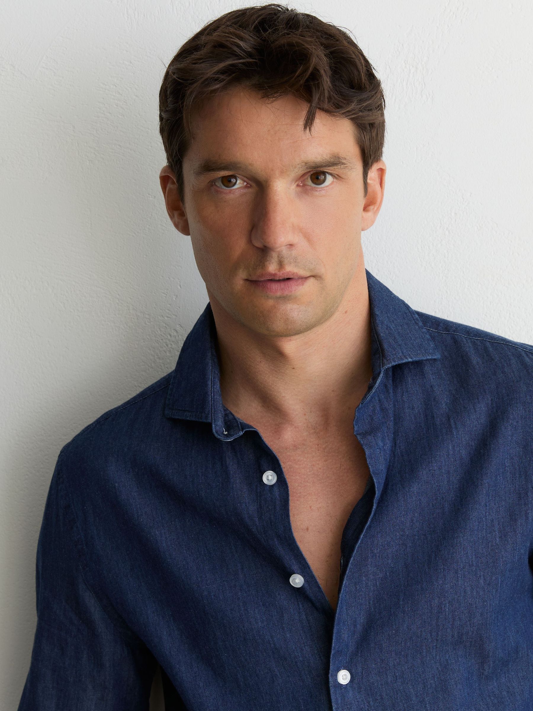 Shirt in Dark Blue Wash - image 2