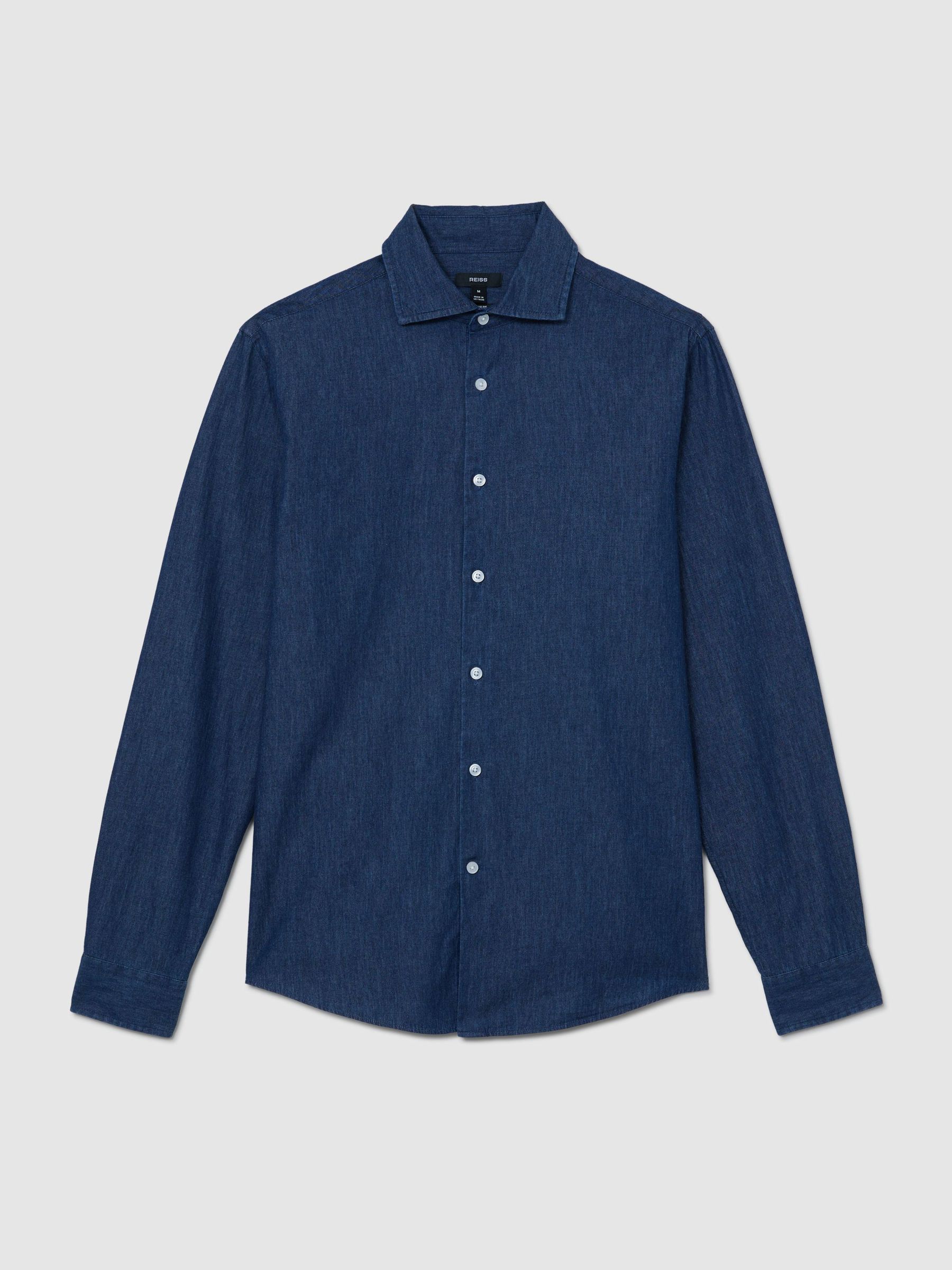Shirt in Dark Blue Wash - image 1
