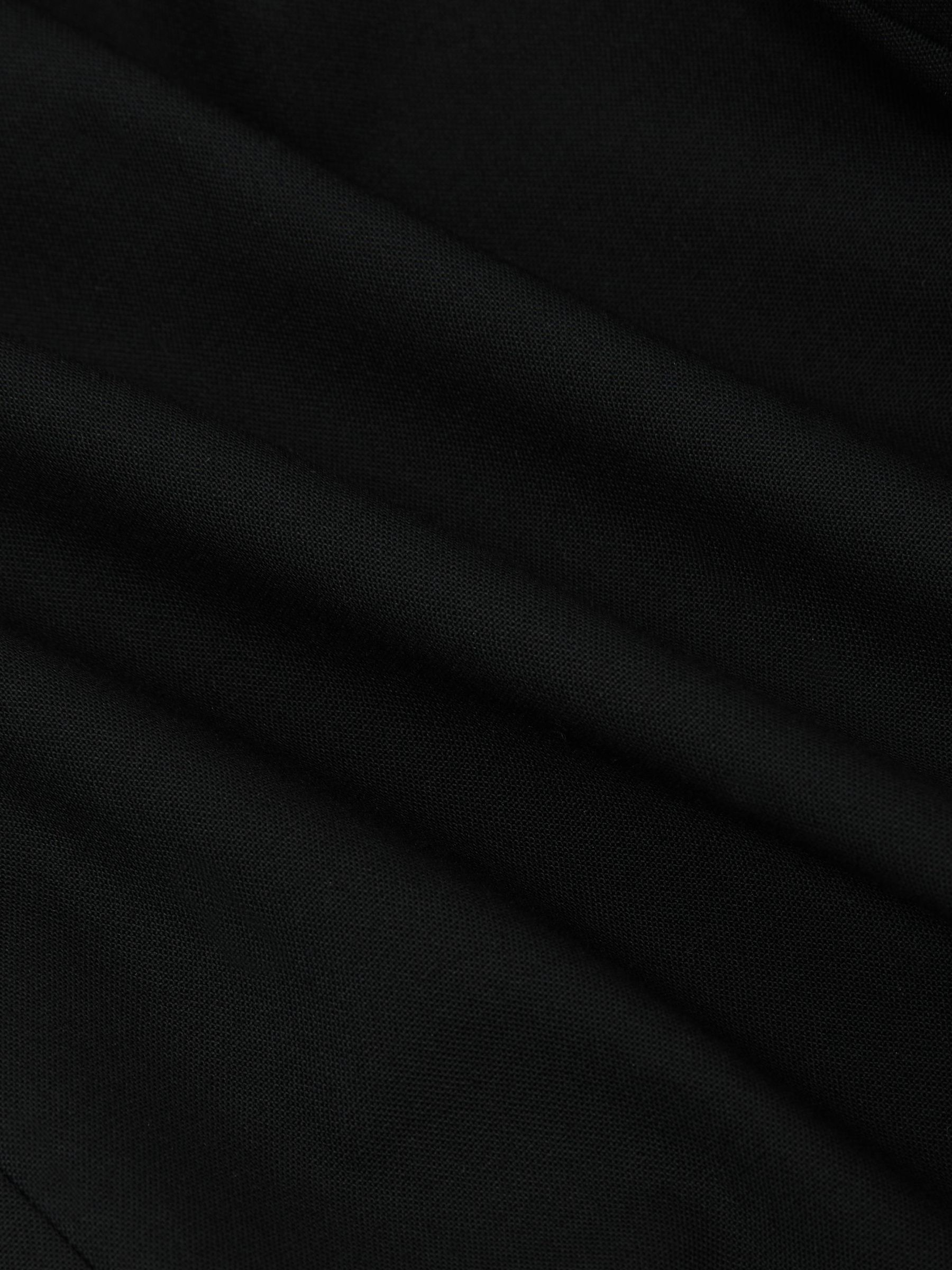 Tailored-Fit Single-Breasted Suit Blazer in Black - Image 9 of 9