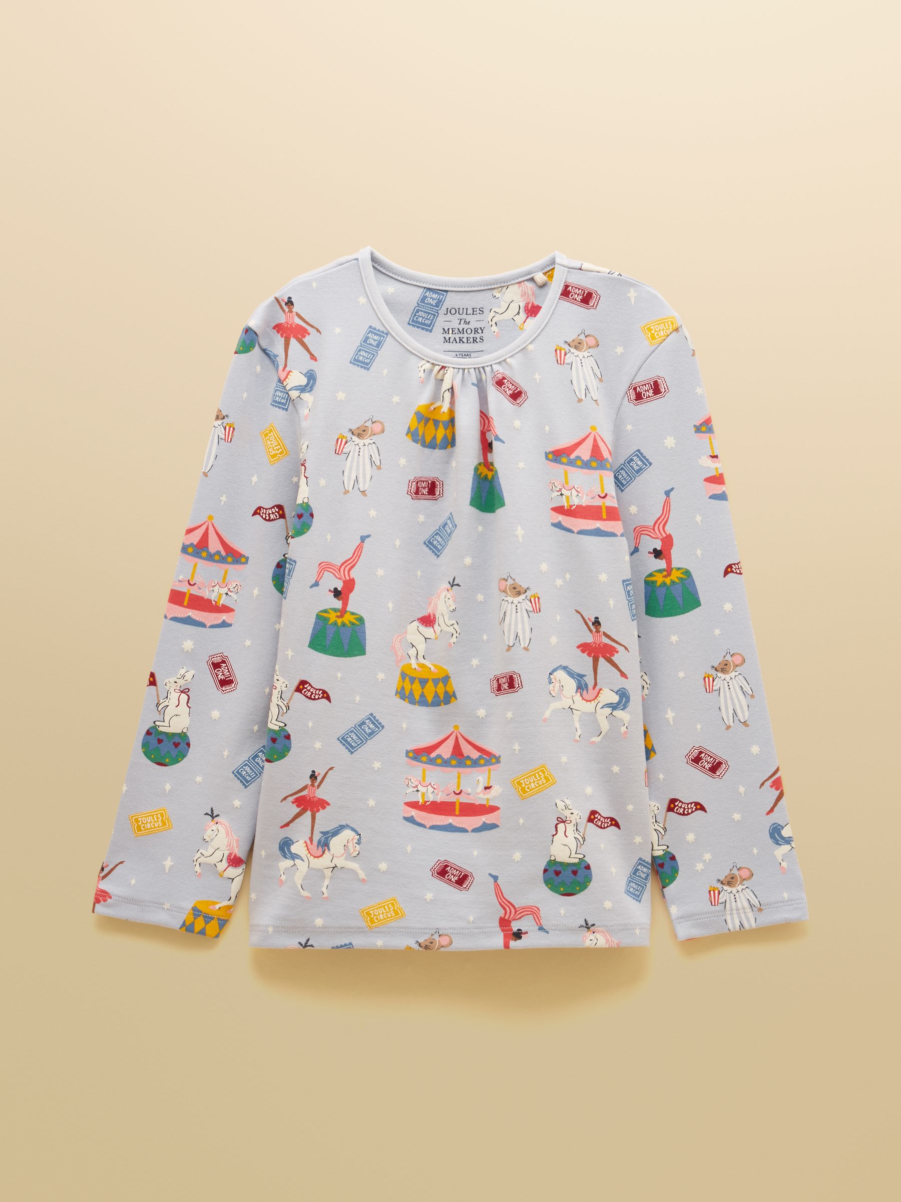Girls' Kipwell Blue Long Sleeve Pyjama Set - Image 2 of 7