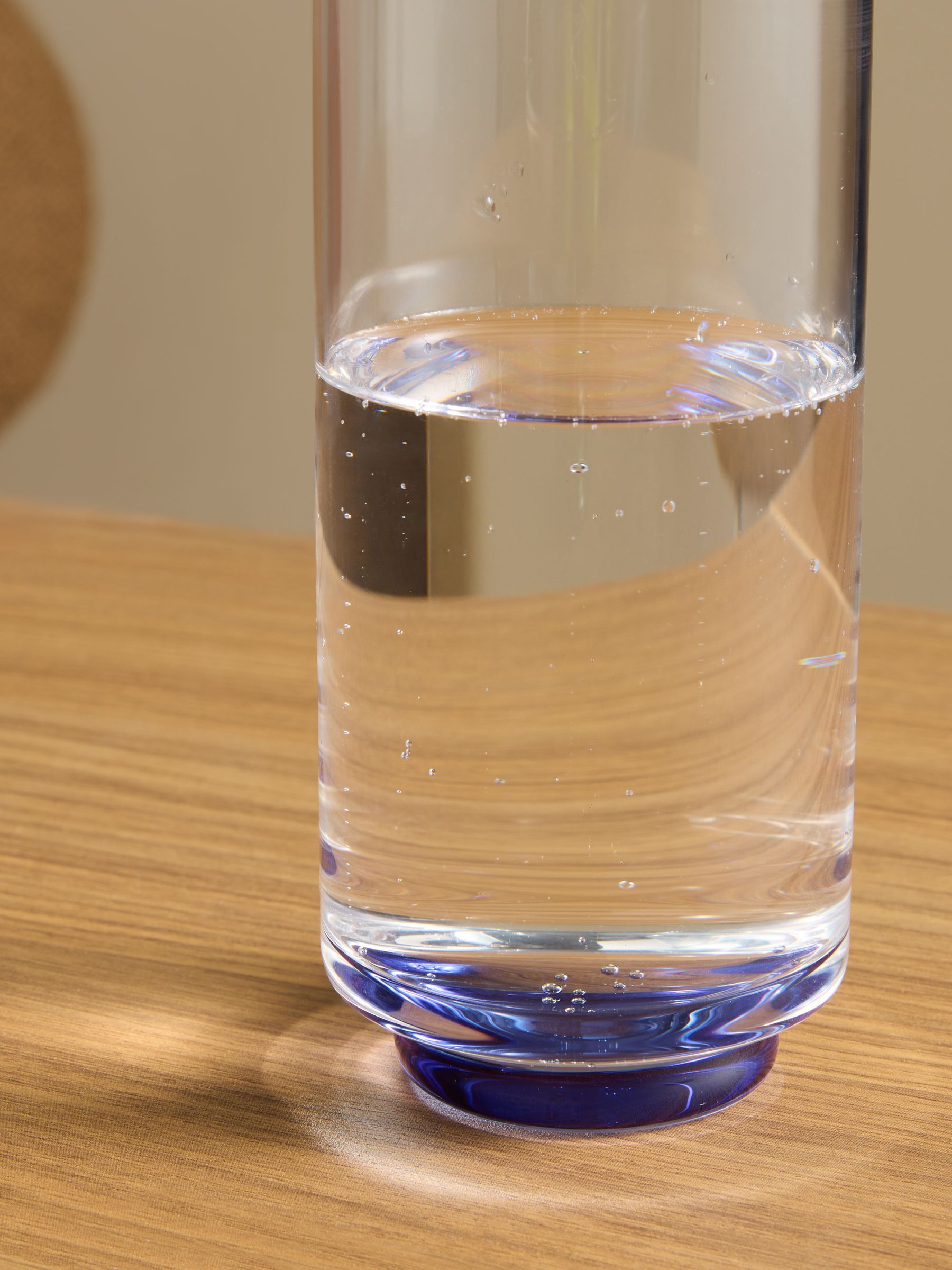 Set of 4 Teia Hi Ball Glasses in Blue - Image 2 of 3