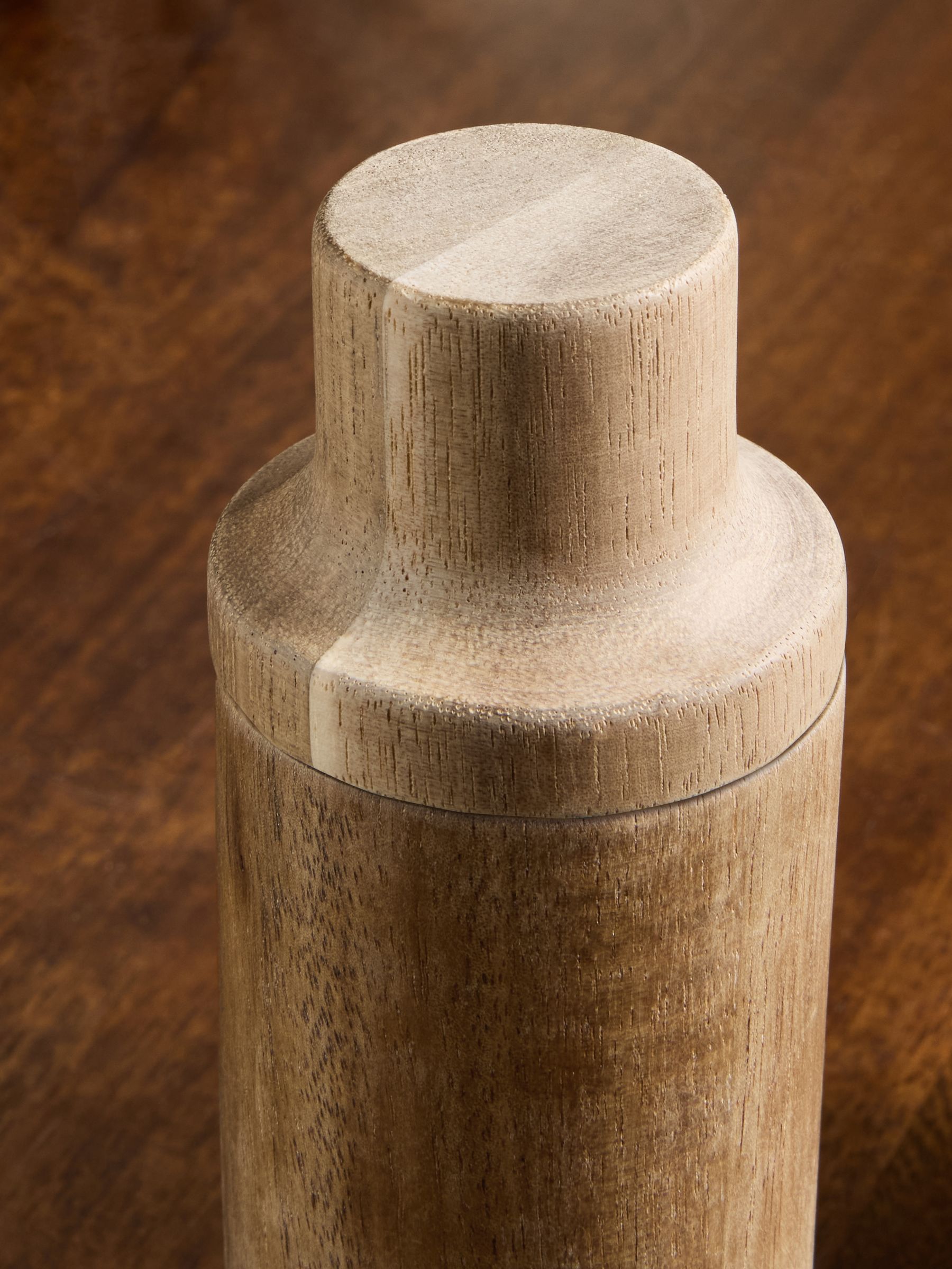 Adao Salt & Pepper Grinders in Brown - Image 2 of 4