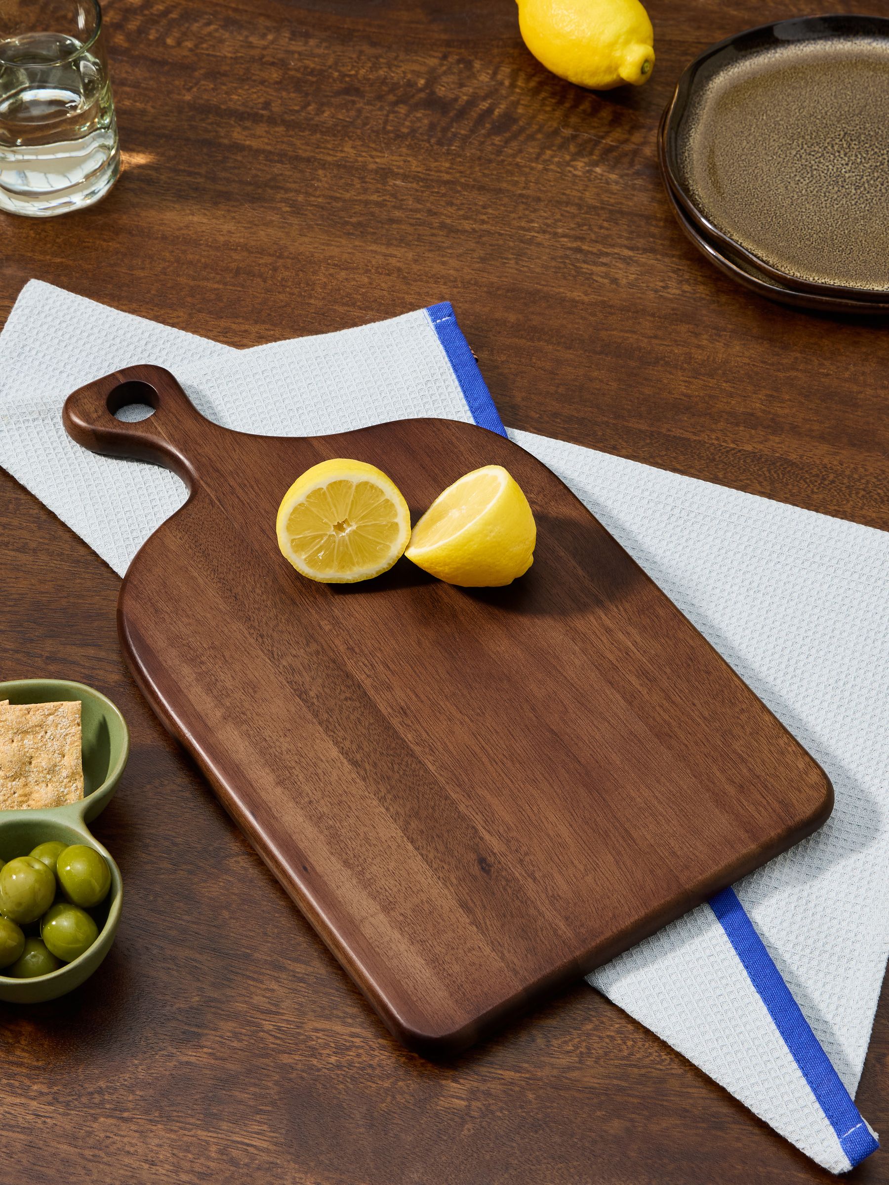 Duarto Chopping Board in Brown - Image 1 of 3