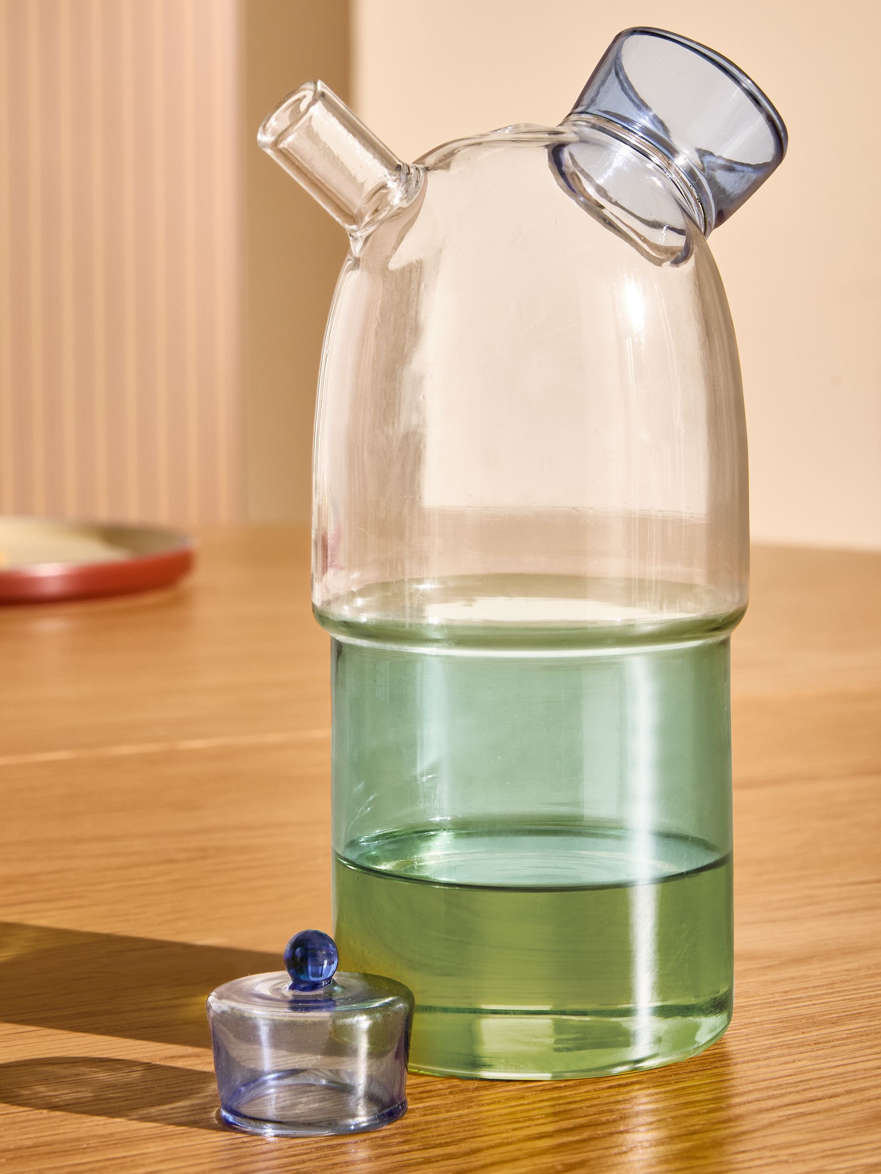 Lana Glass Oil Pourer in Clear - Image 3 of 4
