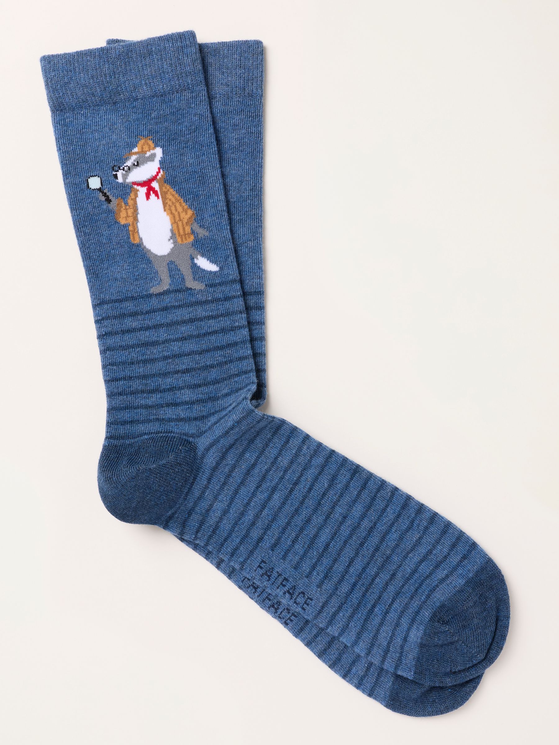 Blue Badger Socks - Image 1 of 2 Blue Badger Socks - Image 1 of 2