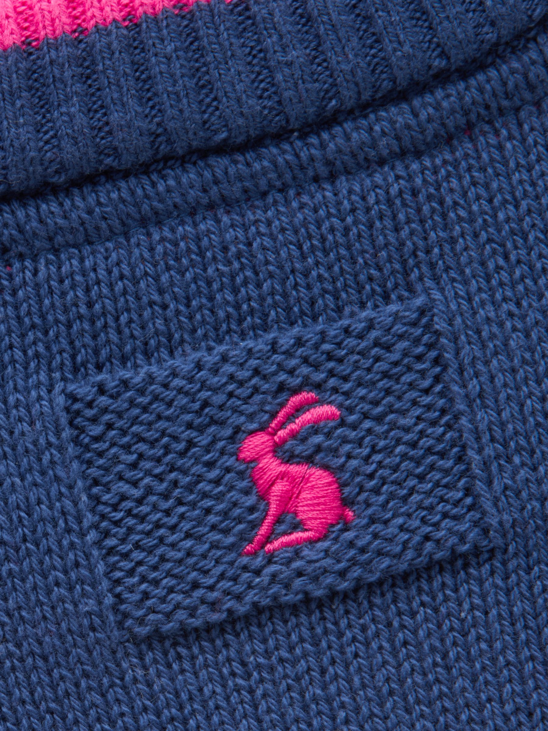 Girls' Geegee Navy Horse Intarsia Jumper - Image 5 of 5 Girls' Geegee Navy Horse Intarsia Jumper - Image 5 of 5