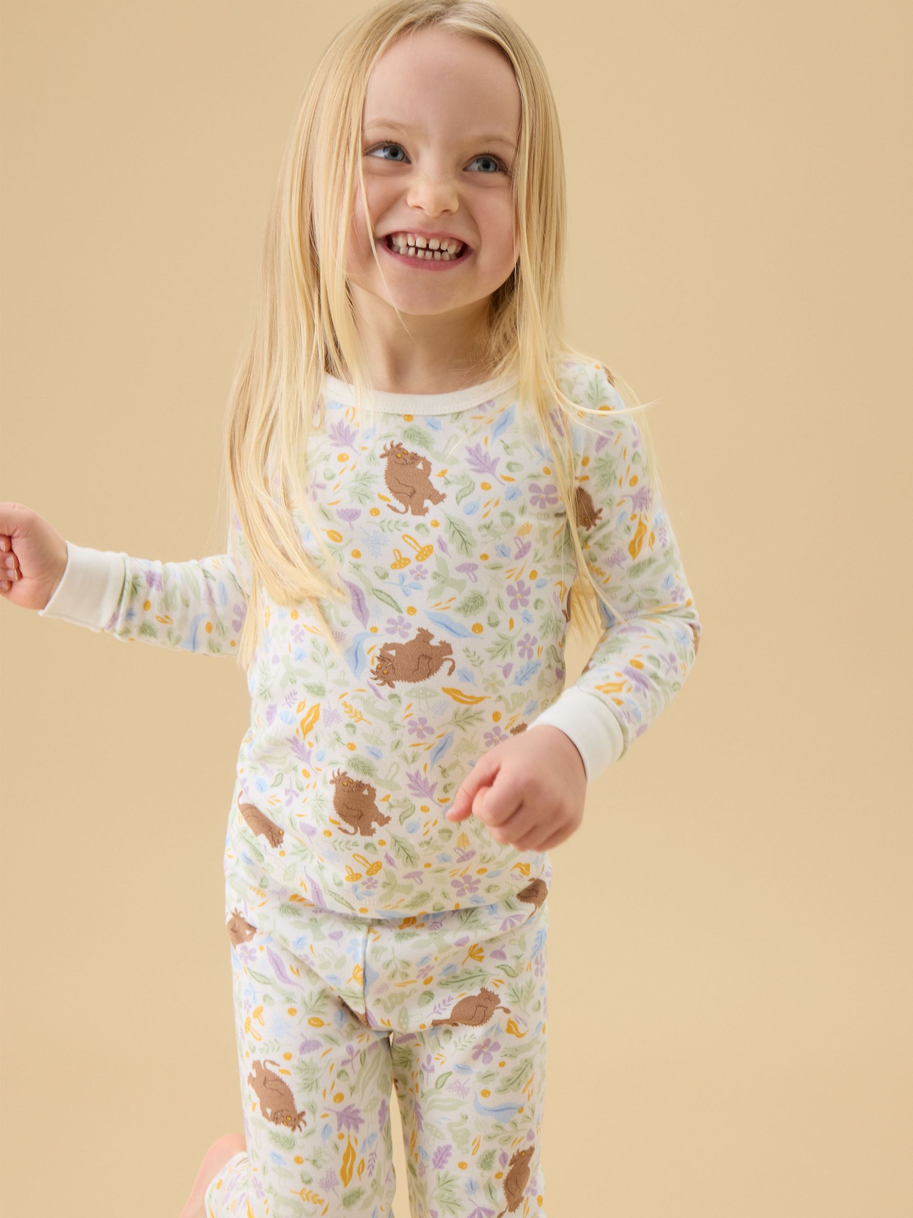 MORI Natural Gruffalo Print Pyjamas - Image 1 of 3
