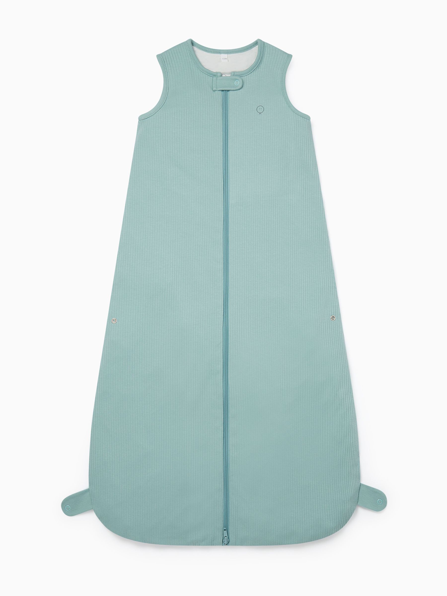 MORI Mint Green Ribbed Front Opening Sleeping Bag 1.5 TOG - Image 3 of 3
