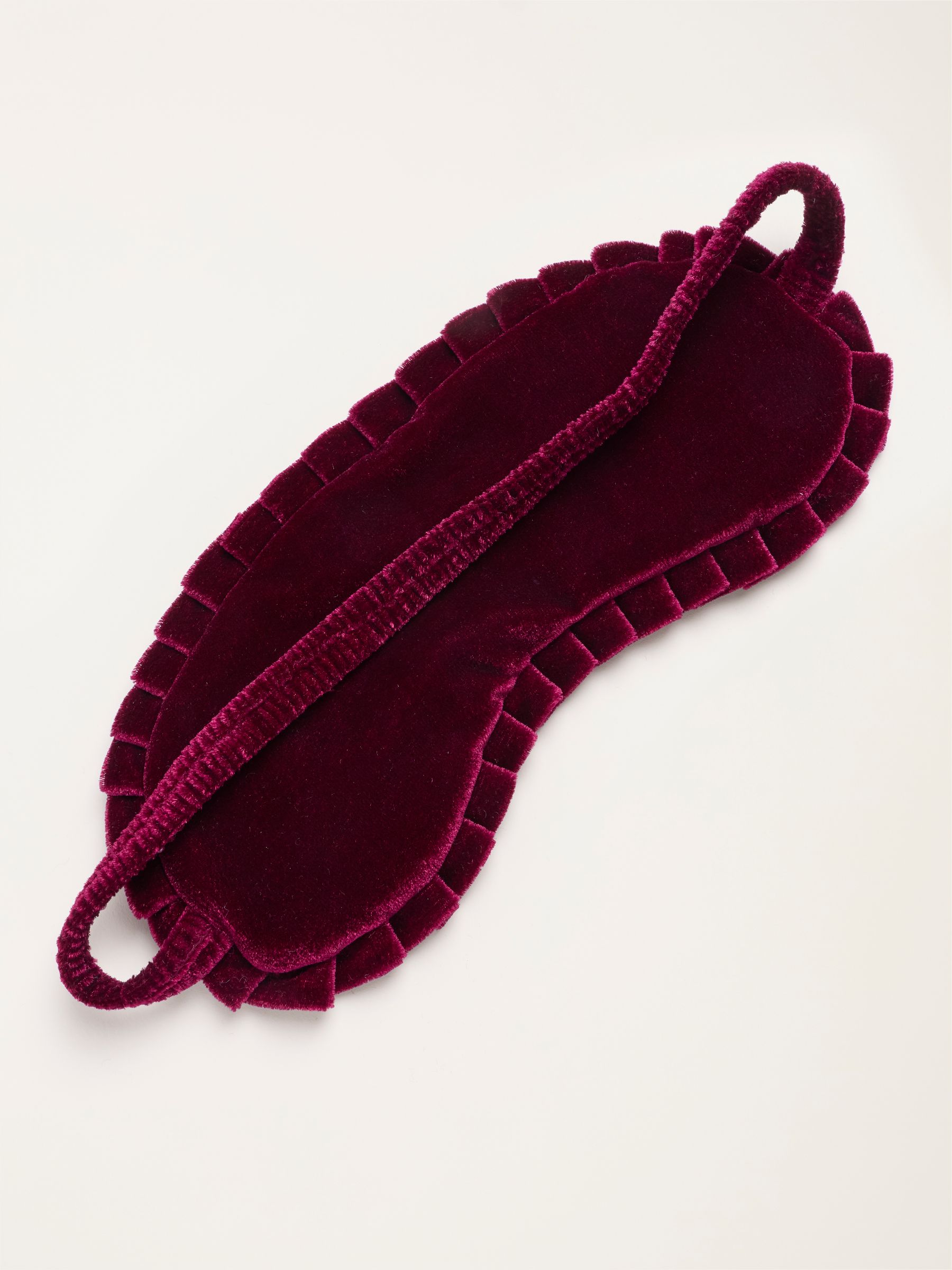Purple Printed Eye Mask and Scrunchie Set - Image 2 of 3