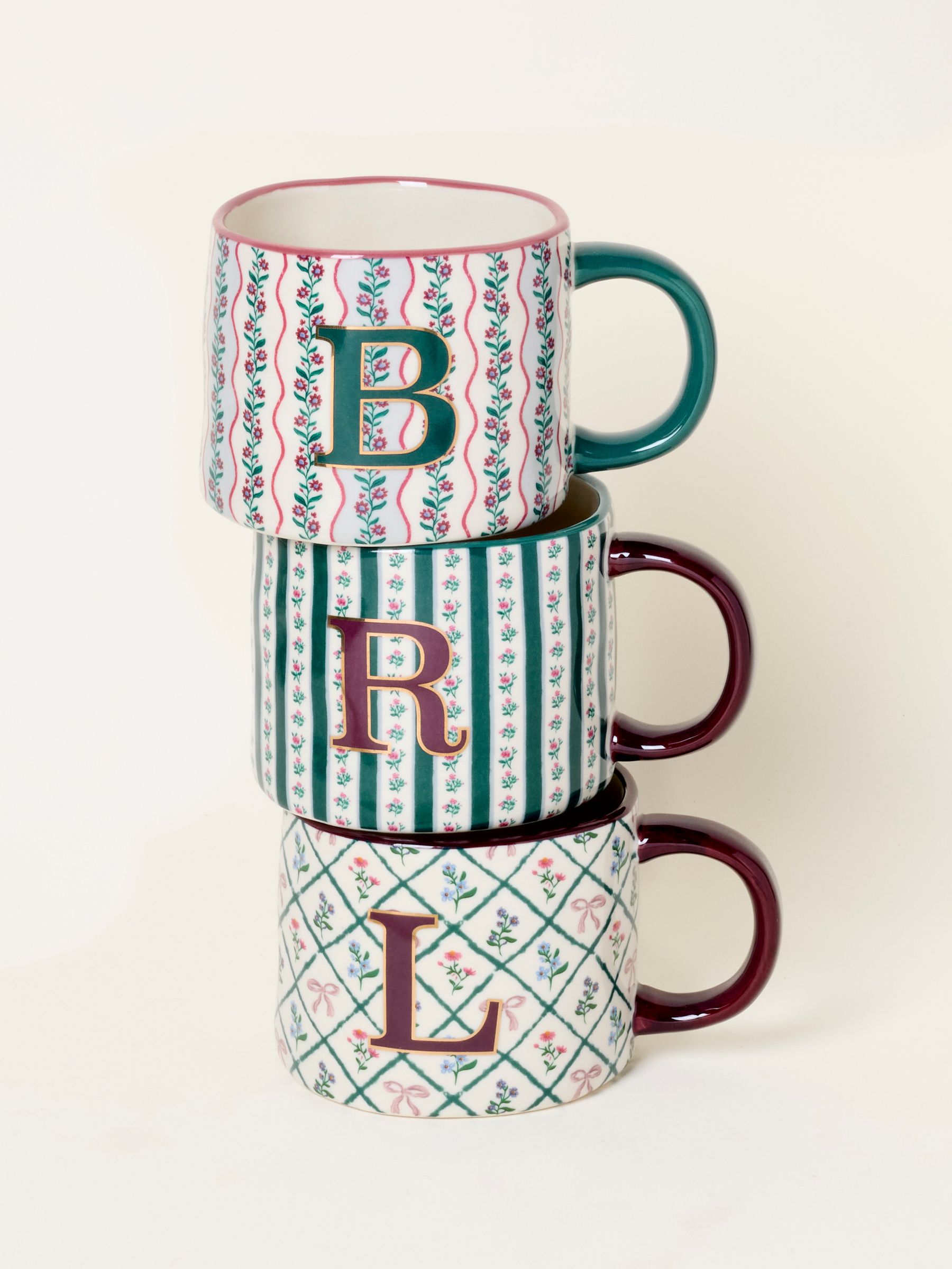 Multi Alphabet Ceramic Mug - Image 3 of 3 Multi Alphabet Ceramic Mug - Image 3 of 3