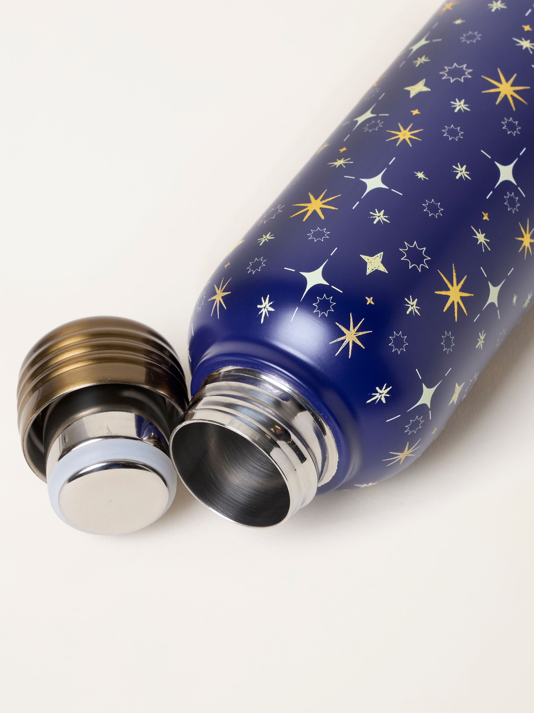 Navy Snoopy Star Printed Water Bottle - Image 2 of 3