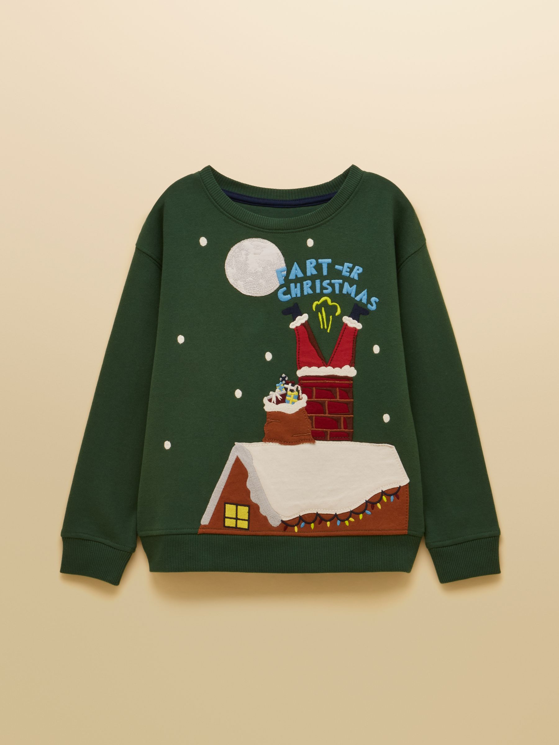 Kids' Hudson Green Applique Sweatshirt - Image 1 of 4