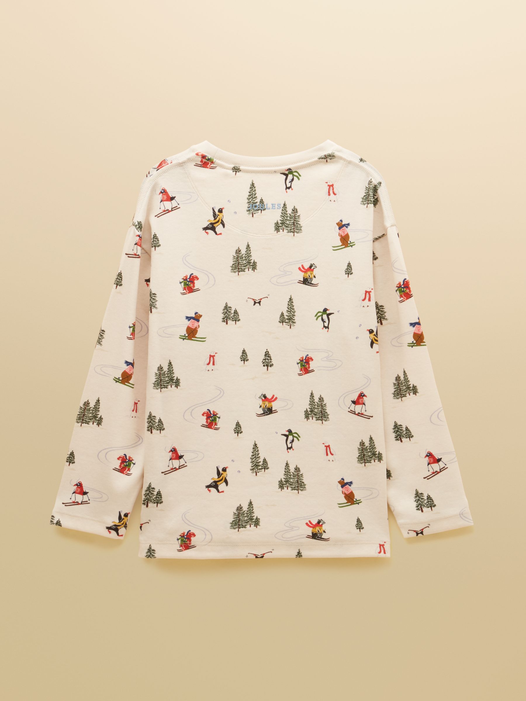Boys' Kipwell Cream Long Sleeve Pyjama Set - Image 3 of 8