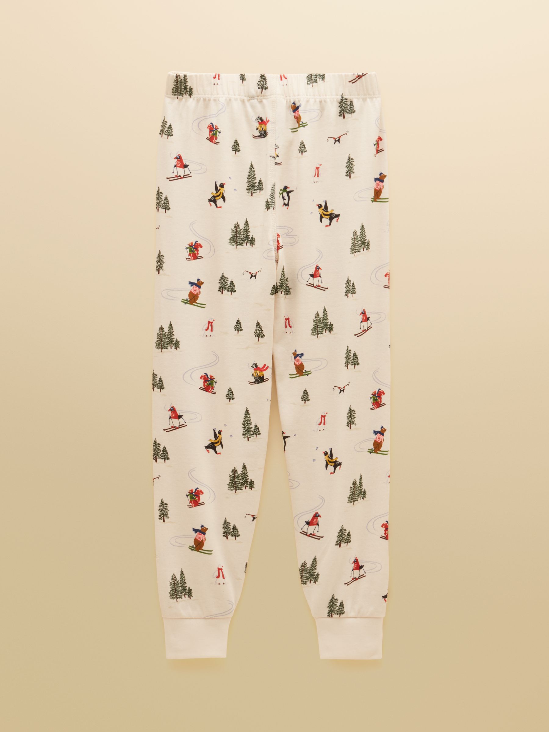 Boys' Kipwell Cream Long Sleeve Pyjama Set - Image 5 of 8