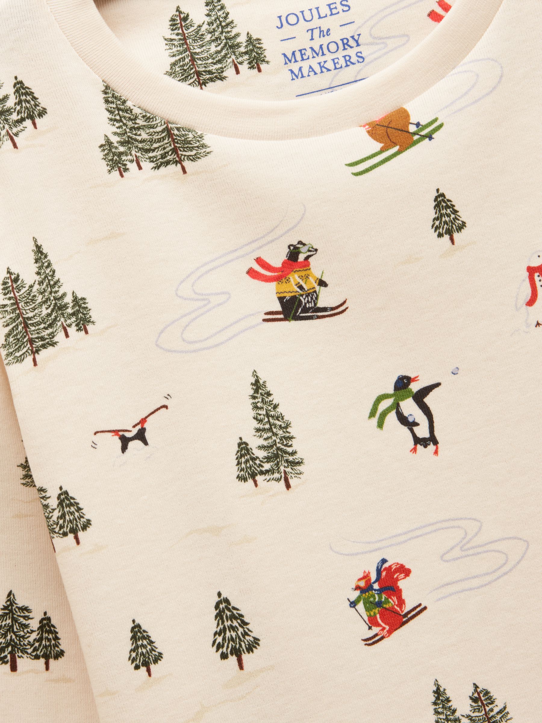 Boys' Kipwell Cream Long Sleeve Pyjama Set - Image 6 of 8