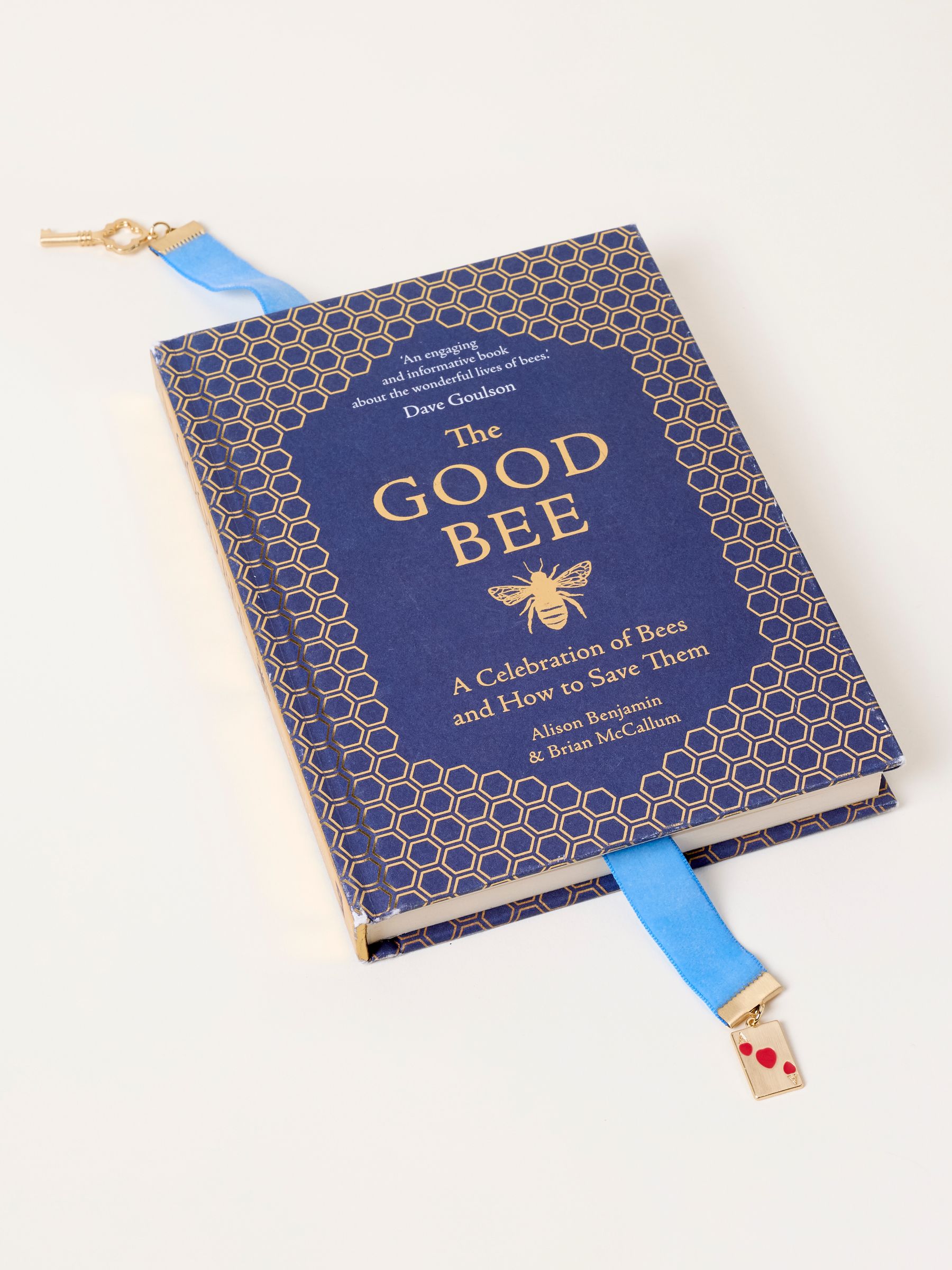 Light Blue Bookmark with Charms - Image 3 of 3