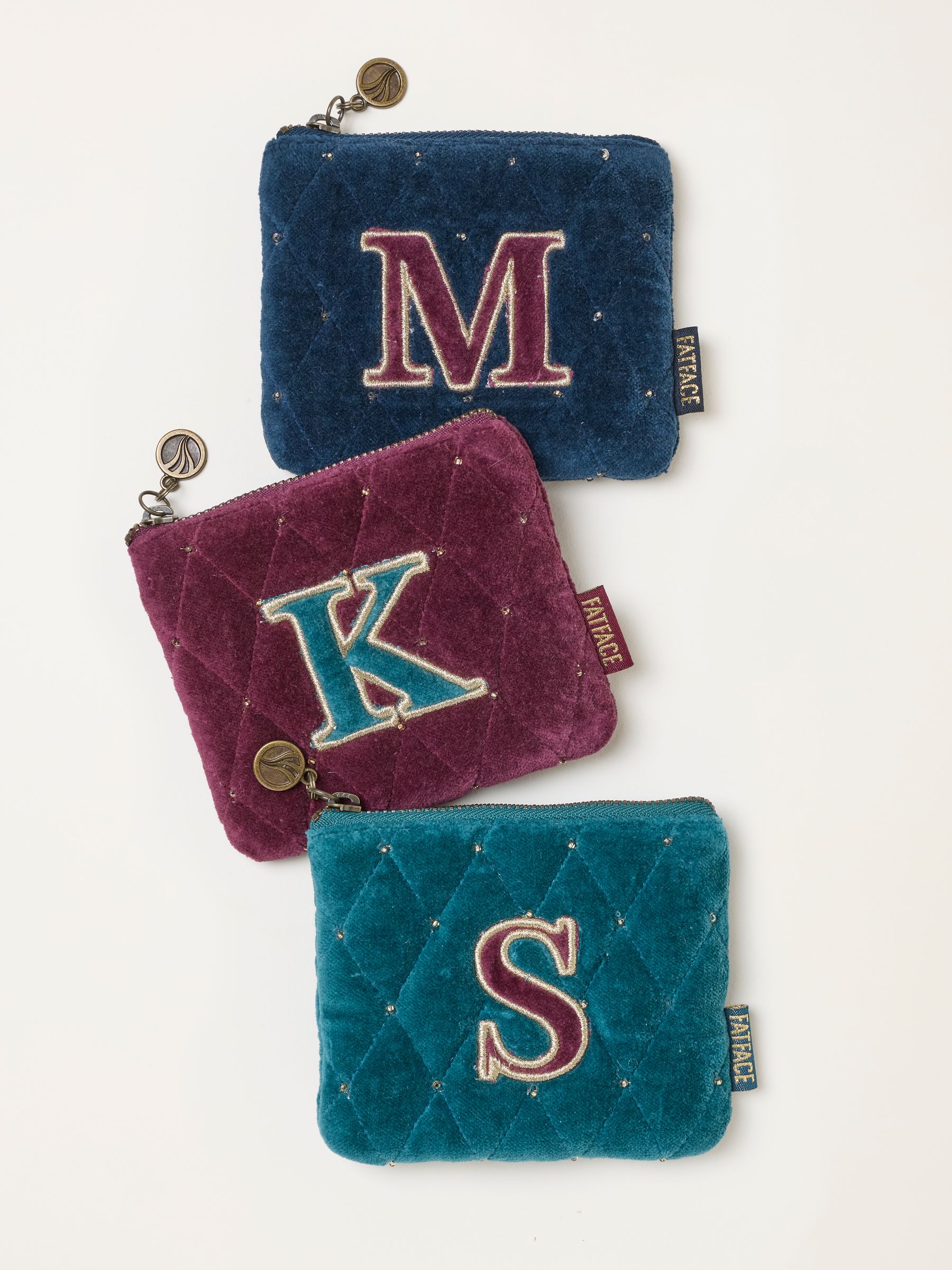 Multi Alphabet Quilted Coin Purse - Image 2 of 3