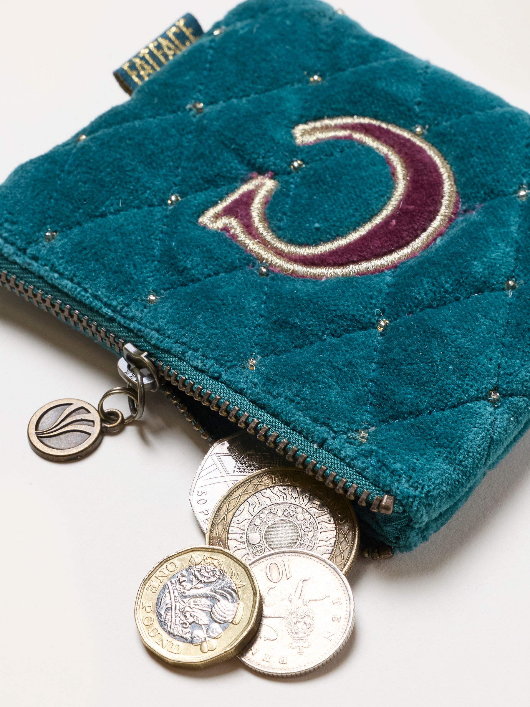 Multi Alphabet Quilted Coin Purse - Image 3 of 3