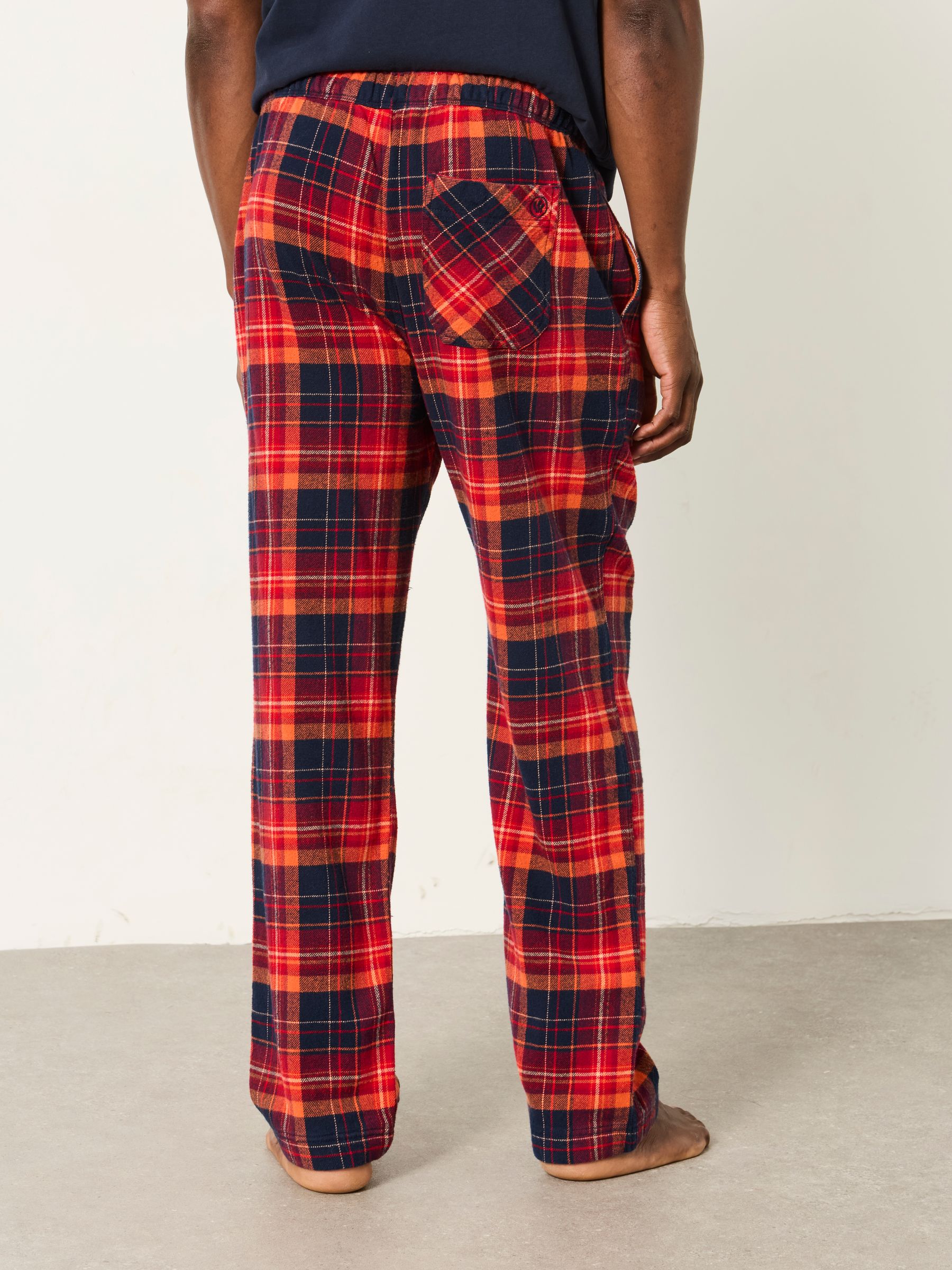 Melby Red Check Pyjama Bottom - Image 2 of 6 Melby Red Check Pyjama Bottom - Image 2 of 6