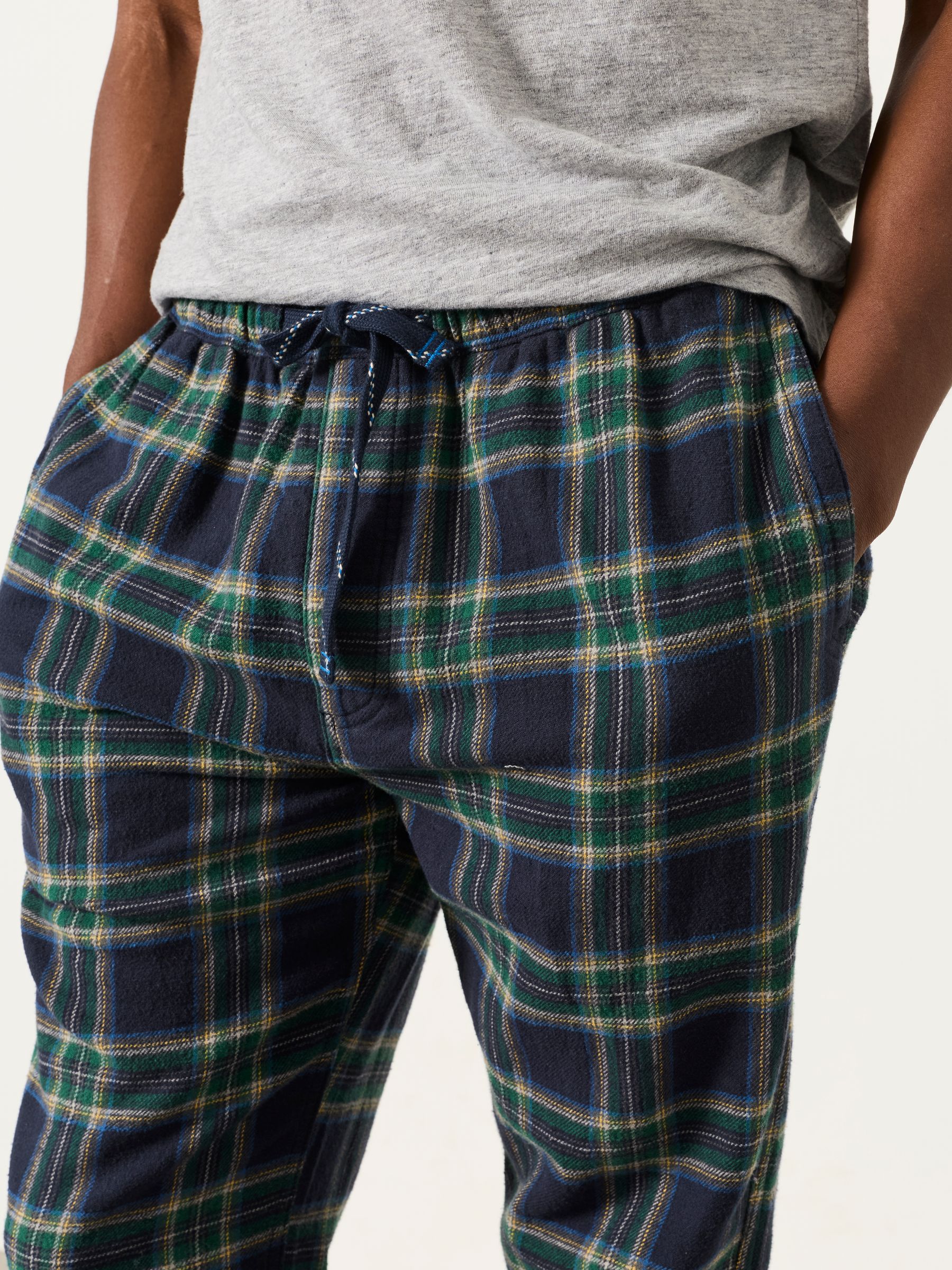 Kelty Green Check Pyjama Bottom - Image 3 of 6