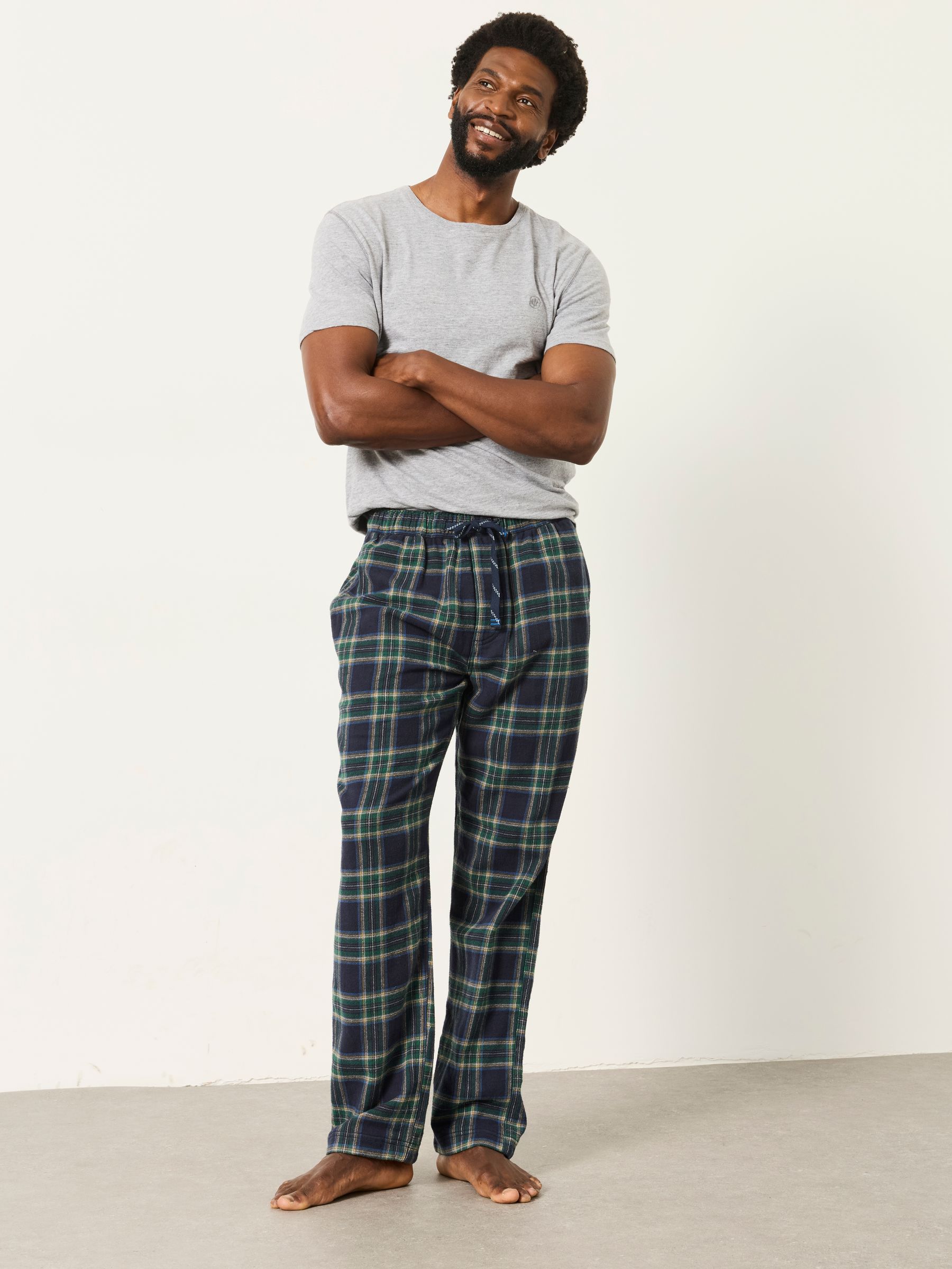 Kelty Green Check Pyjama Bottom - Image 4 of 6