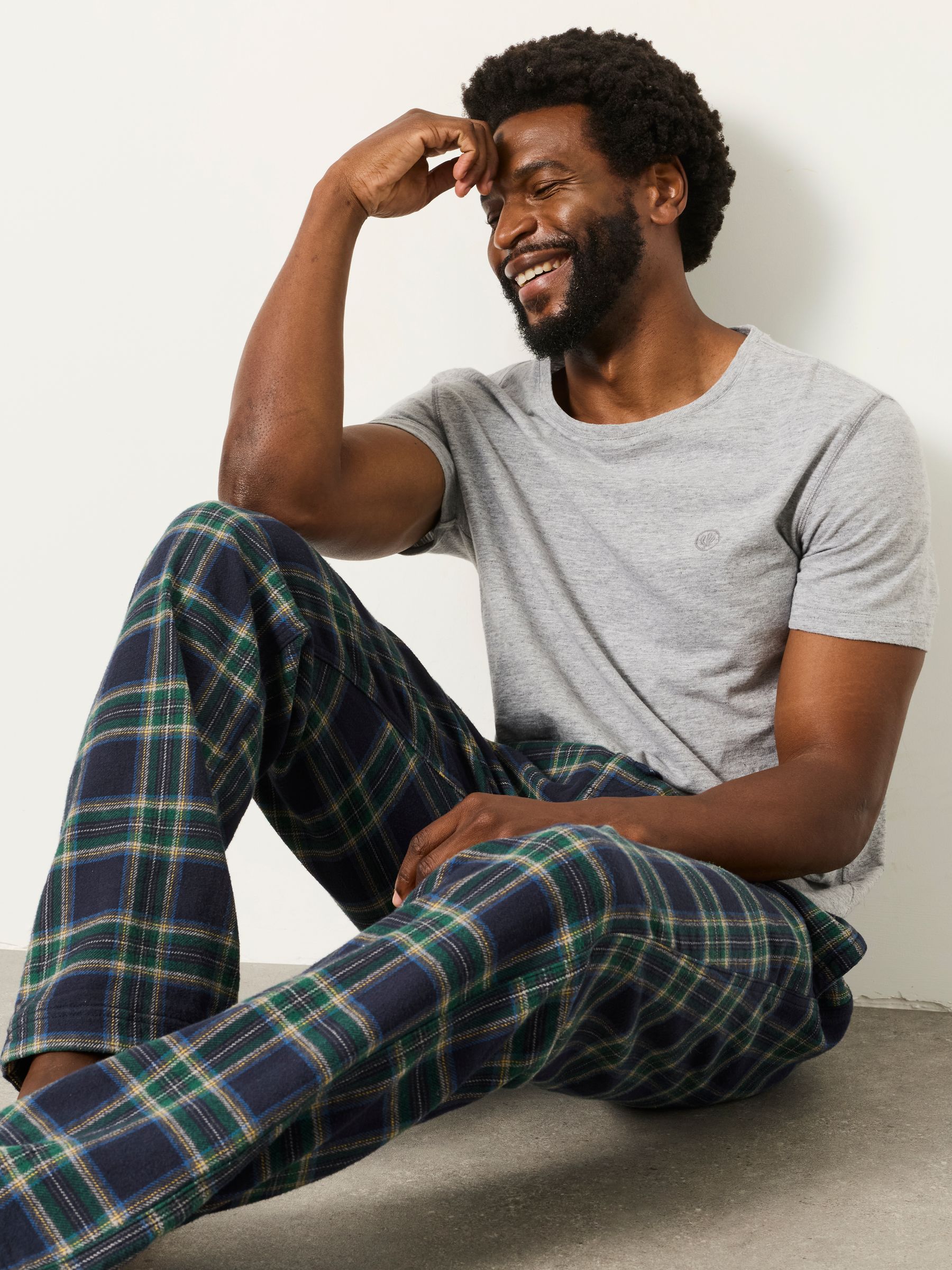 Kelty Green Check Pyjama Bottom - Image 5 of 6