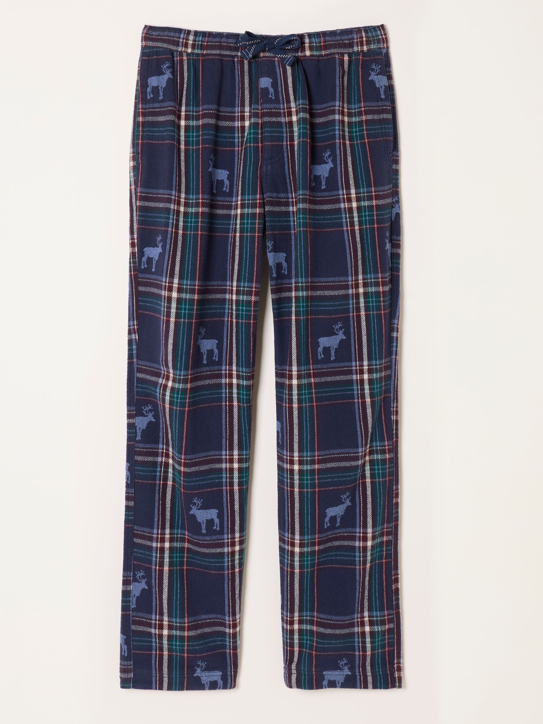 Navy Reindeer Jacquard Pyjama Bottom - Image 6 of 6